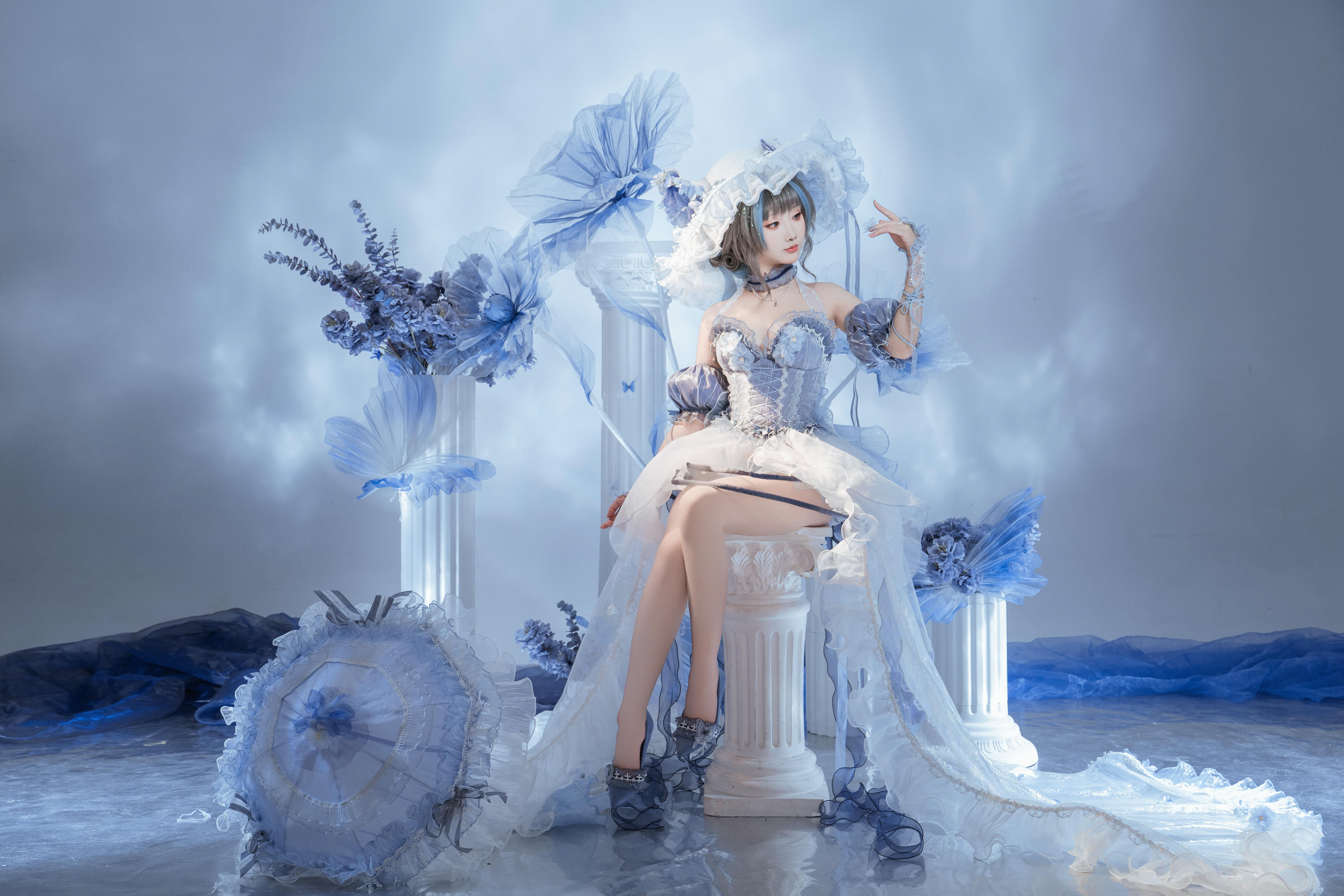 面饼仙儿 NO.142 碧蓝航线 柴郡礼服[21P 251M]_第1集