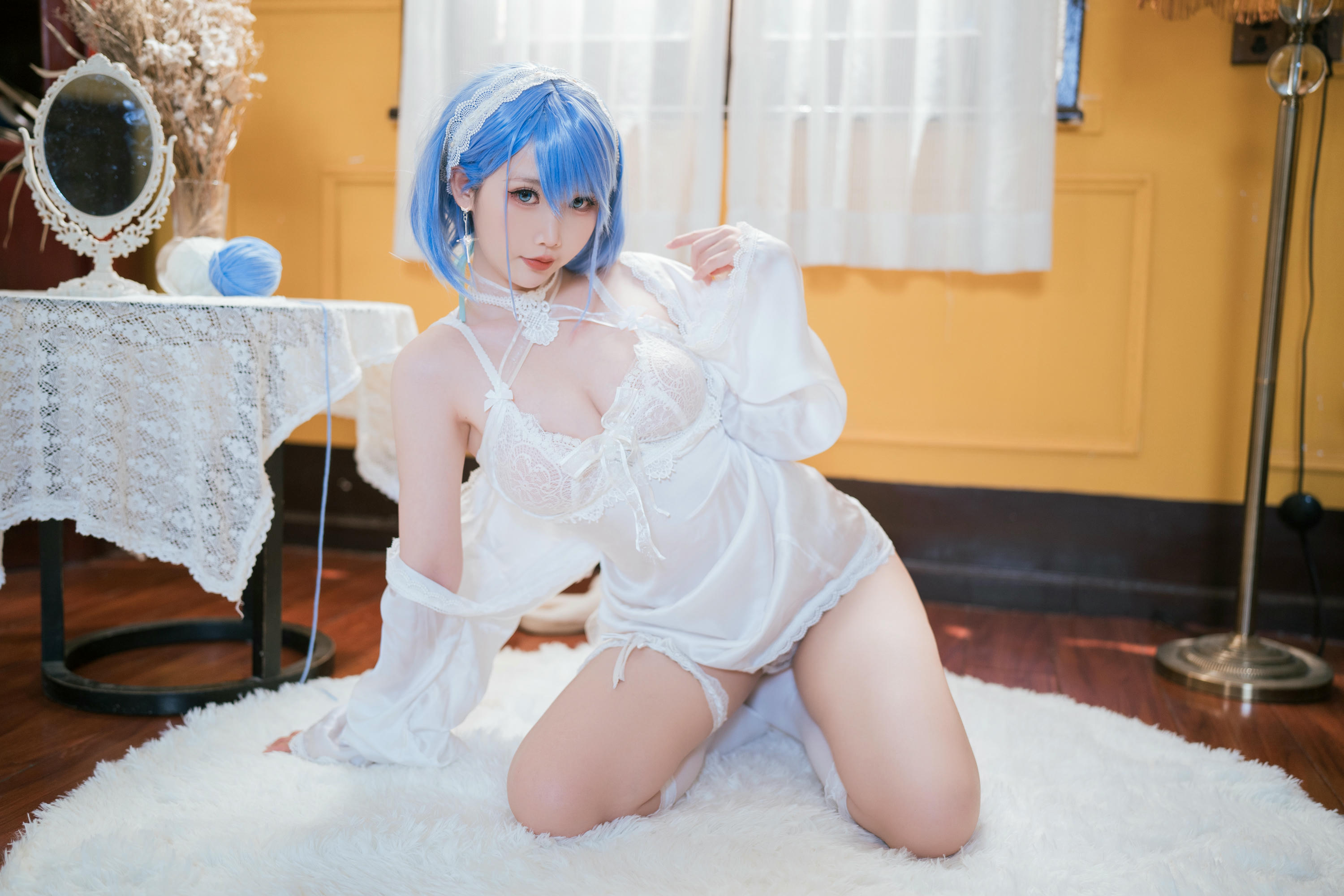 面饼仙儿 NO.144 恰巴耶夫睡衣 [43P 413MB]_第2集