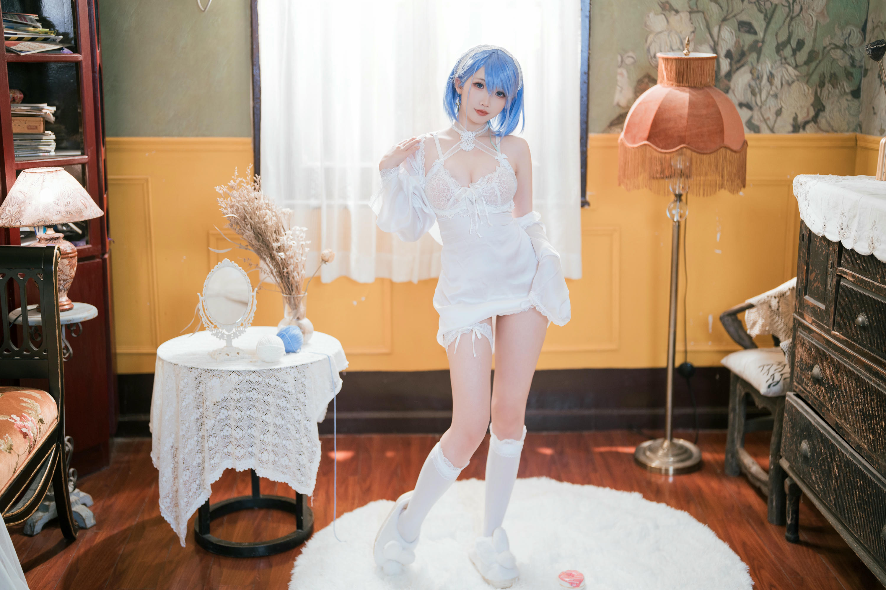 面饼仙儿 NO.144 恰巴耶夫睡衣 [43P 413MB]_第1集