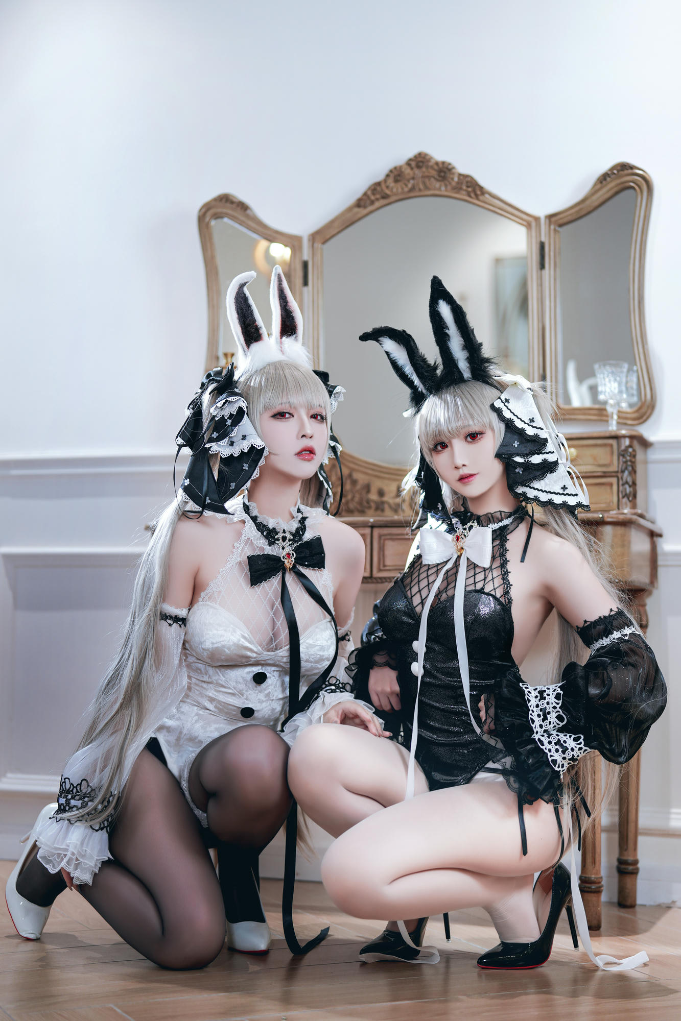 面饼仙儿 NO.145 &半半子 碧蓝航线 可畏兔兔 [57P6V 471M]_第2集