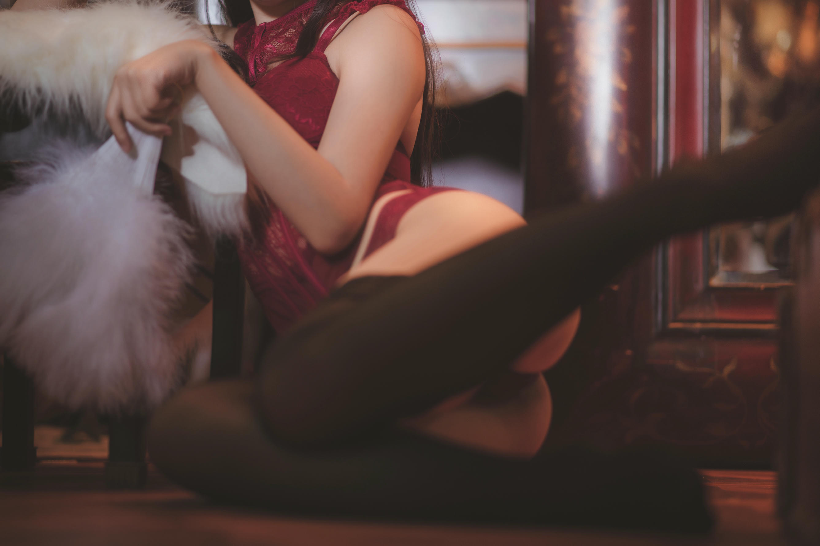 Coser面饼仙儿 NO.014 脑内少女 红色束衣 [22P-211MB]_第1集