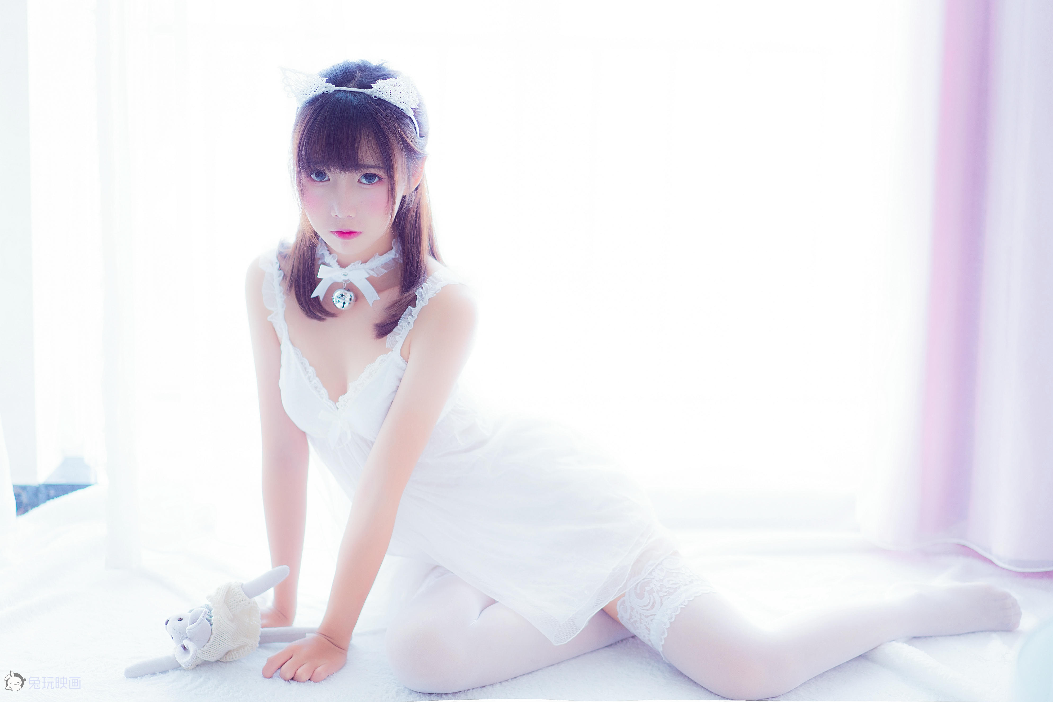 Coser面饼仙儿 NO.002 吊带睡衣 [50P-1.46GB]_第1集