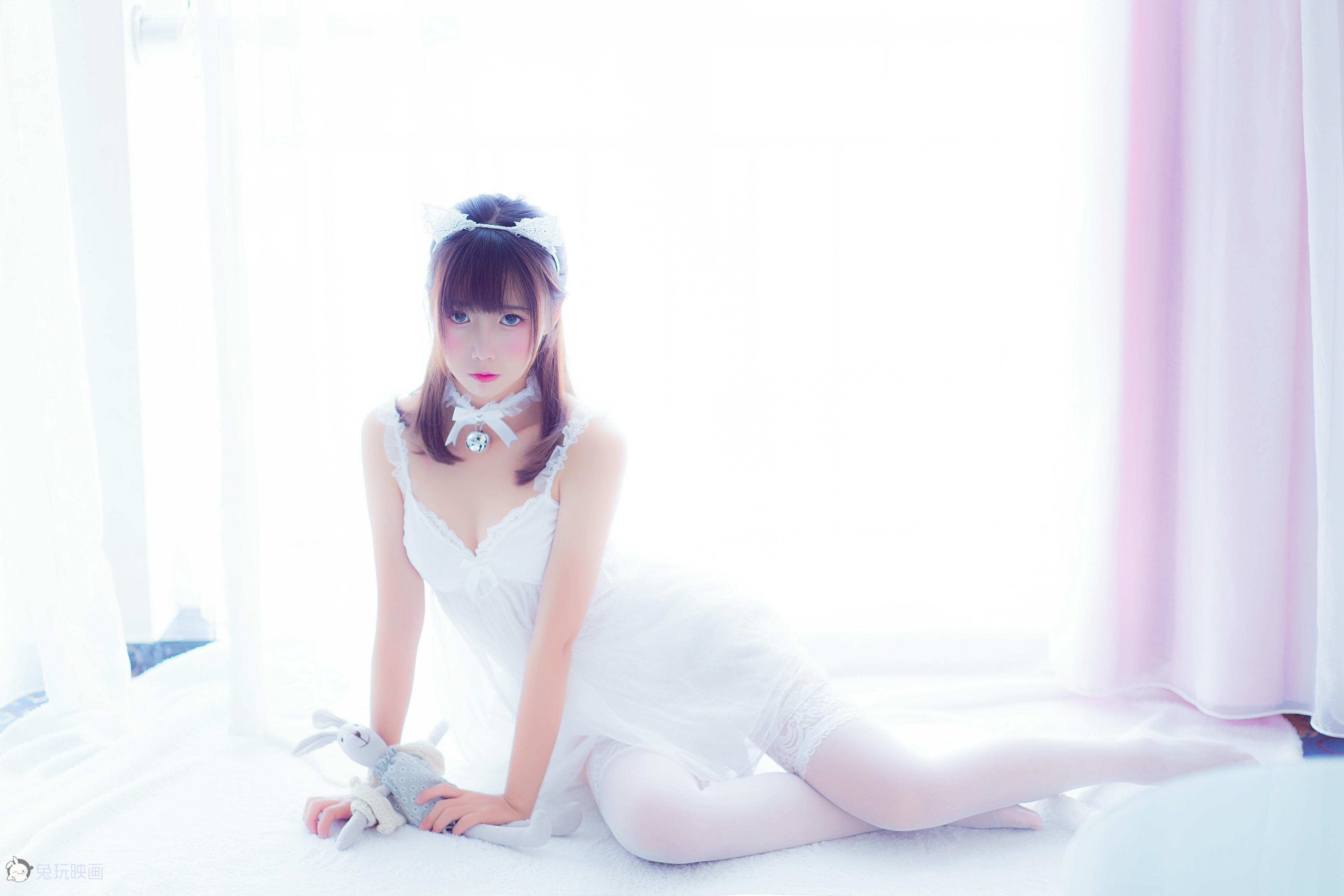 Coser面饼仙儿 NO.002 吊带睡衣 [50P-1.46GB]_第1集