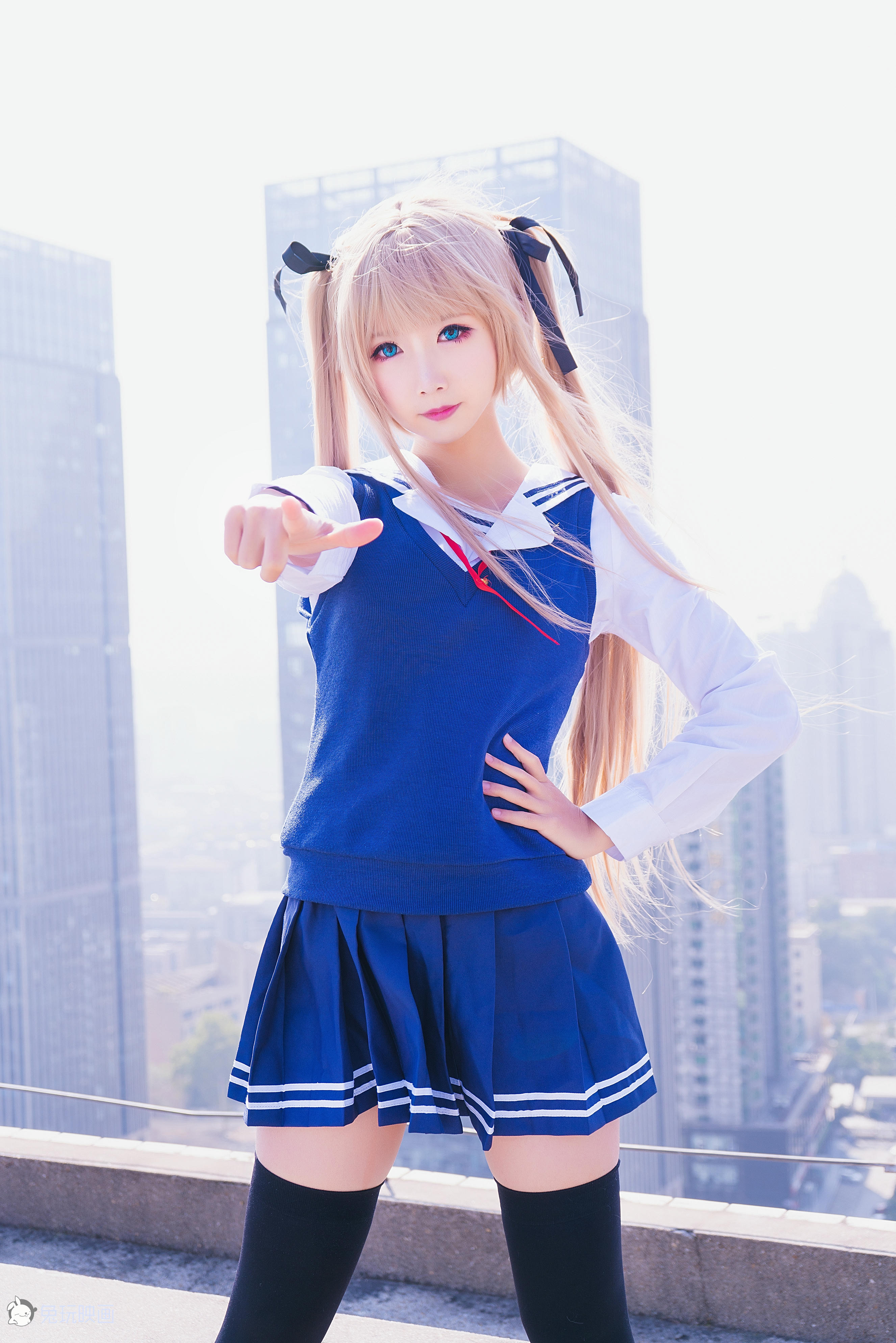 Coser面饼仙儿 NO.021 双马尾COS [41P-1.45GB]_第1集