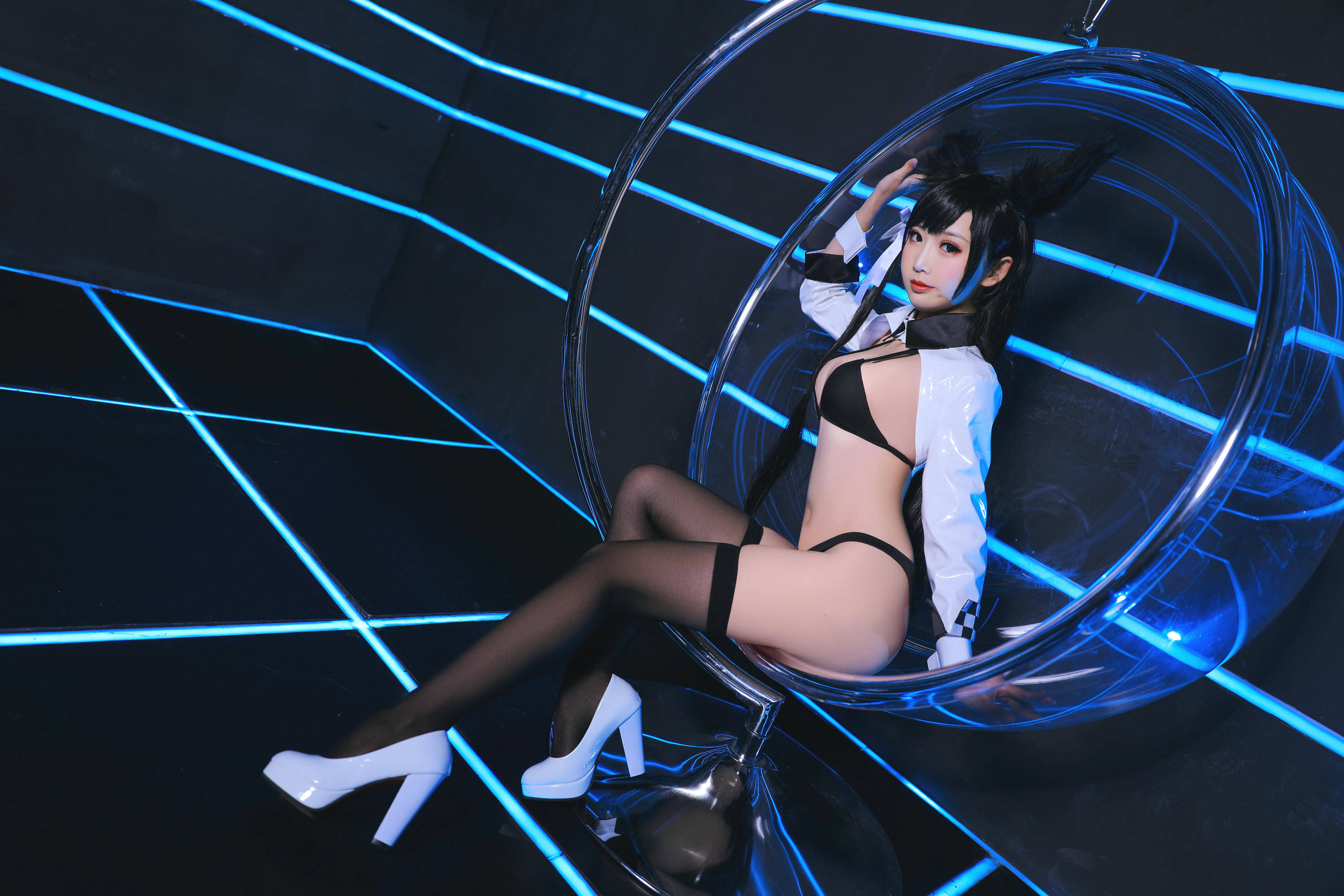 Coser面饼仙儿 NO.024 爱宕赛车娘 [17P-197MB]_第1集