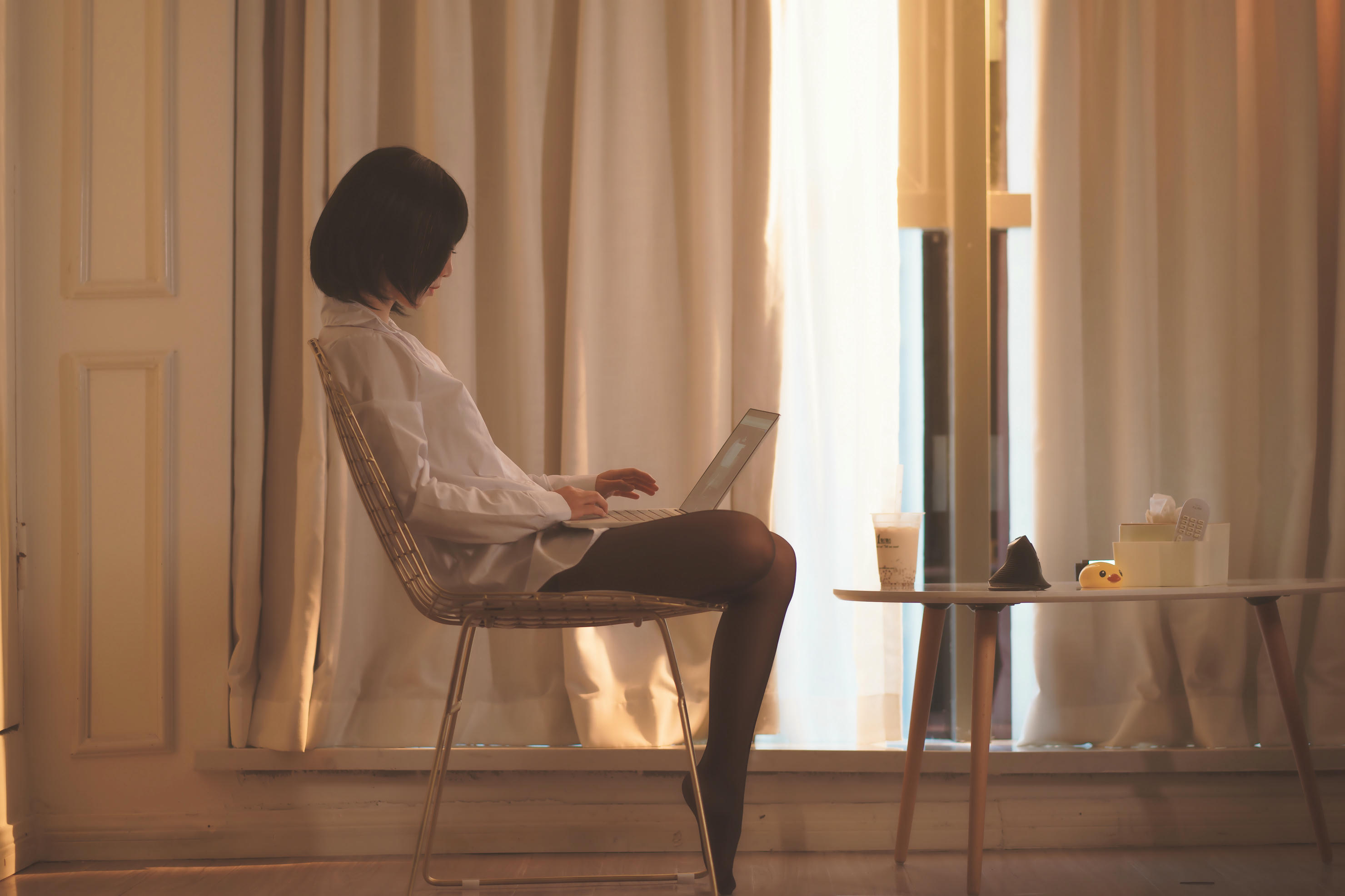 Coser面饼仙儿 NO.036 猫耳耳机 [17P-107MB]_第1集