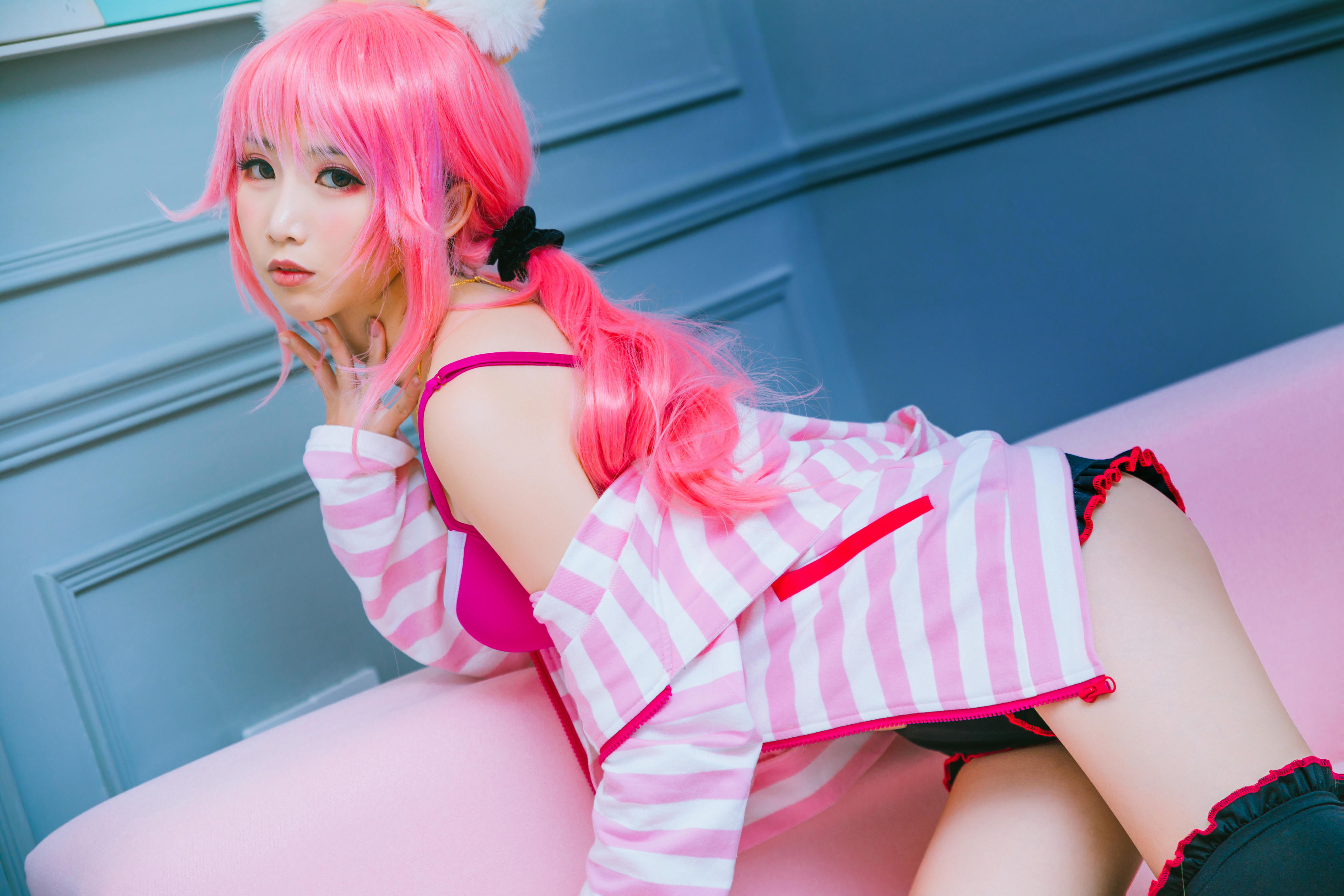 Coser面饼仙儿 NO.037 玉藻前日常 [16P-236MB]_第1集