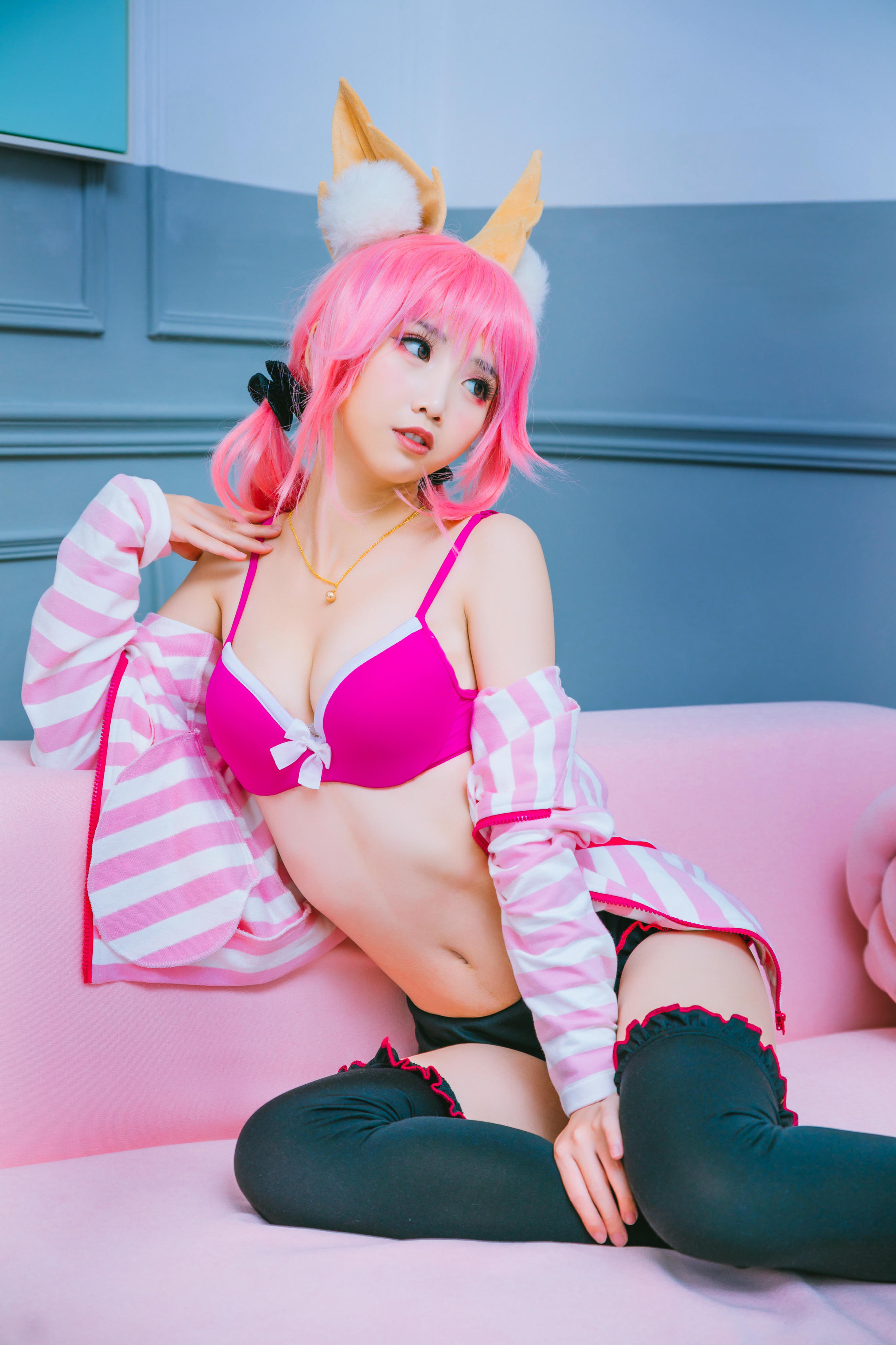 Coser面饼仙儿 NO.037 玉藻前日常 [16P-236MB]_第1集