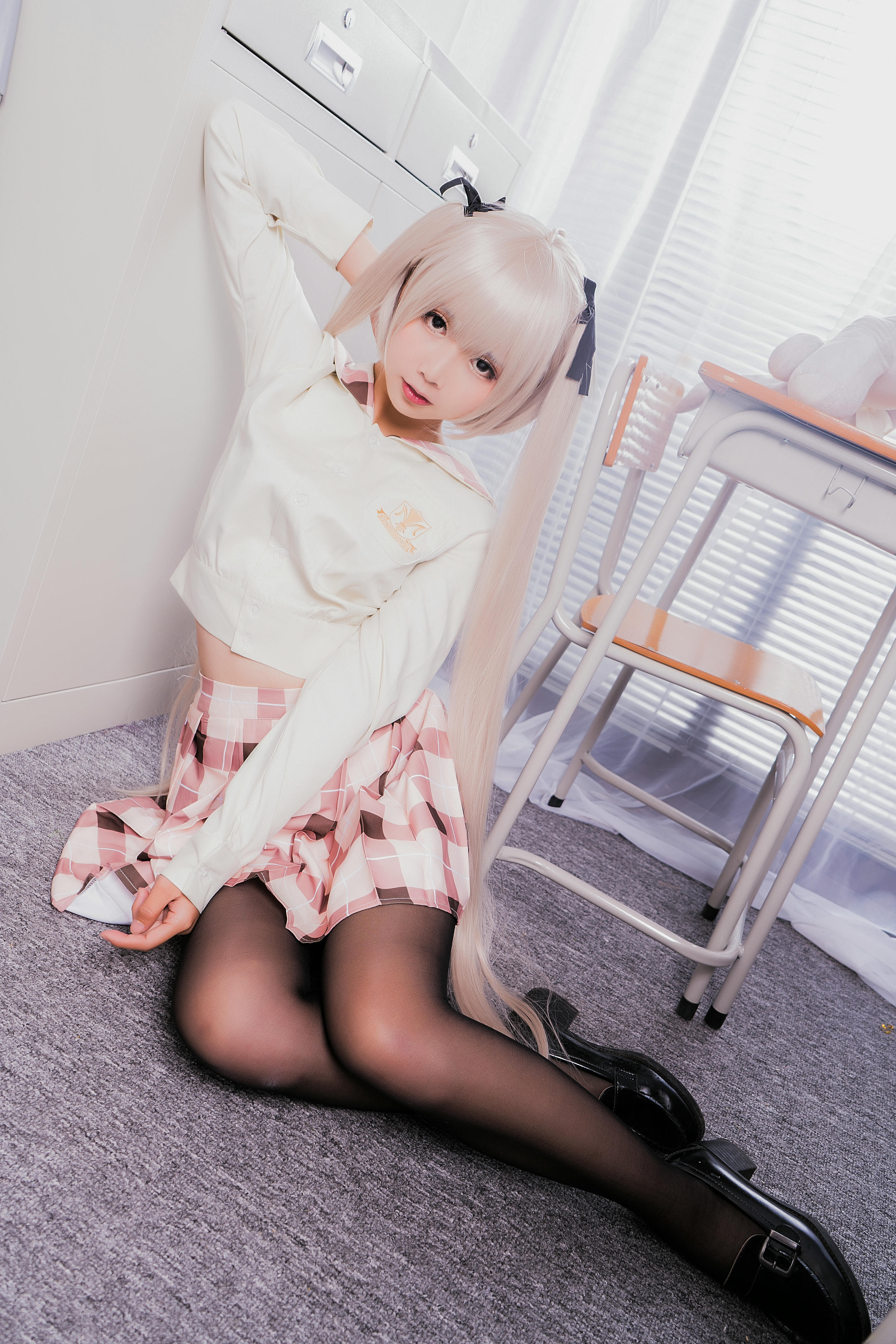 Coser面饼仙儿 NO.005 黑丝穹妹 [48P-1.13GB]_第2集