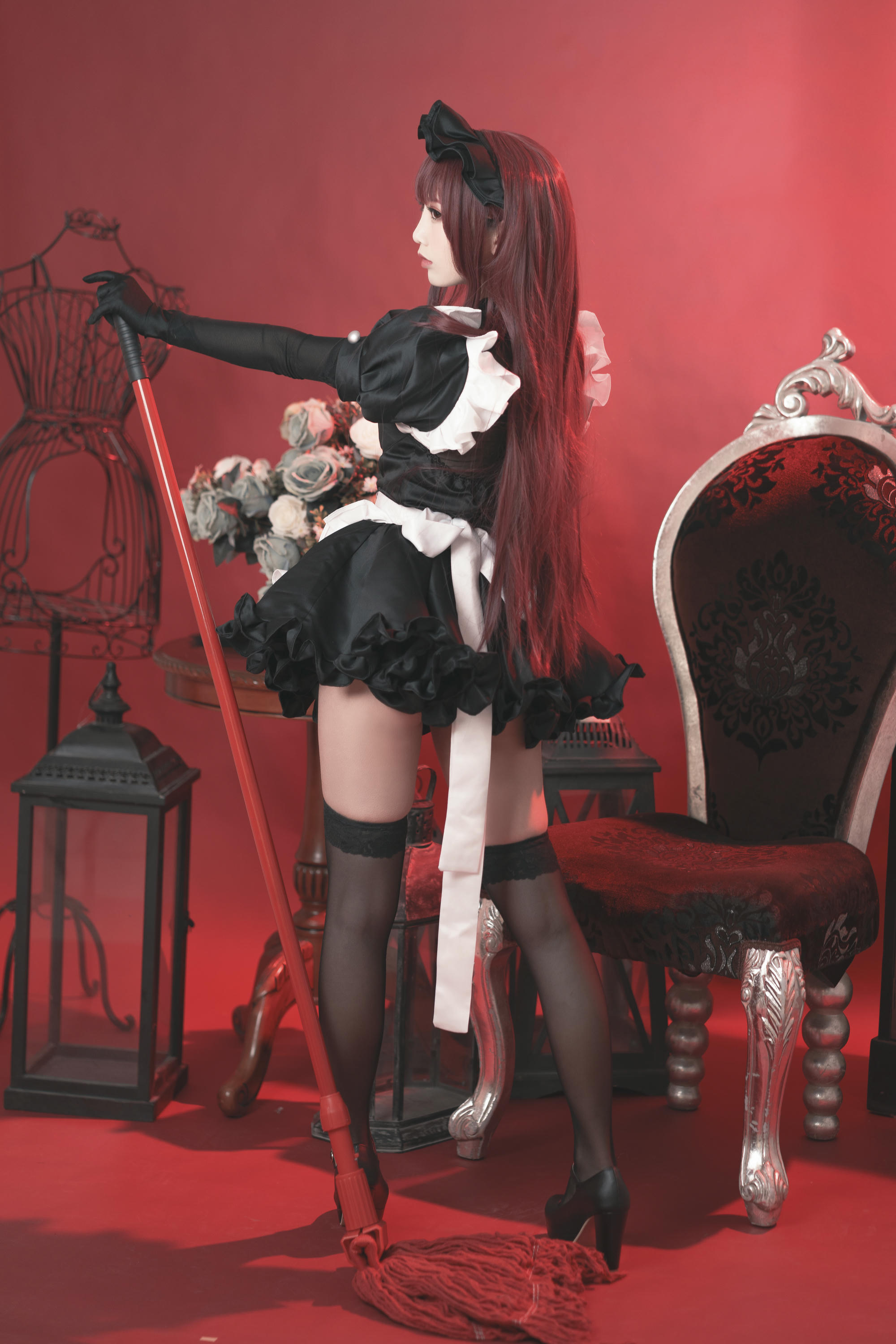 Coser面饼仙儿 NO.056 斯卡哈女仆 [20P-181MB]_第1集