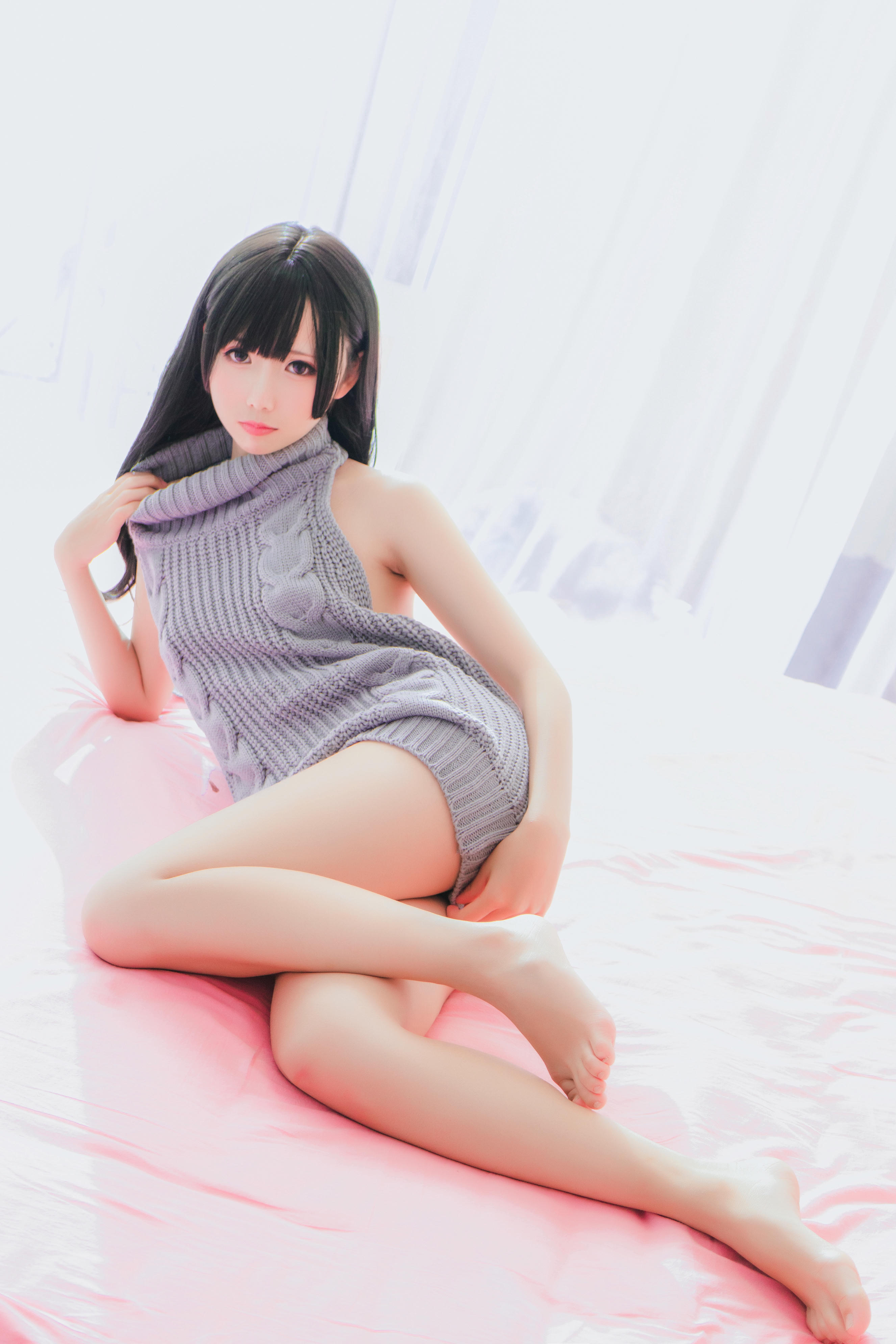 Coser面饼仙儿 NO.006 露背毛衣[41P-903MB]_第1集