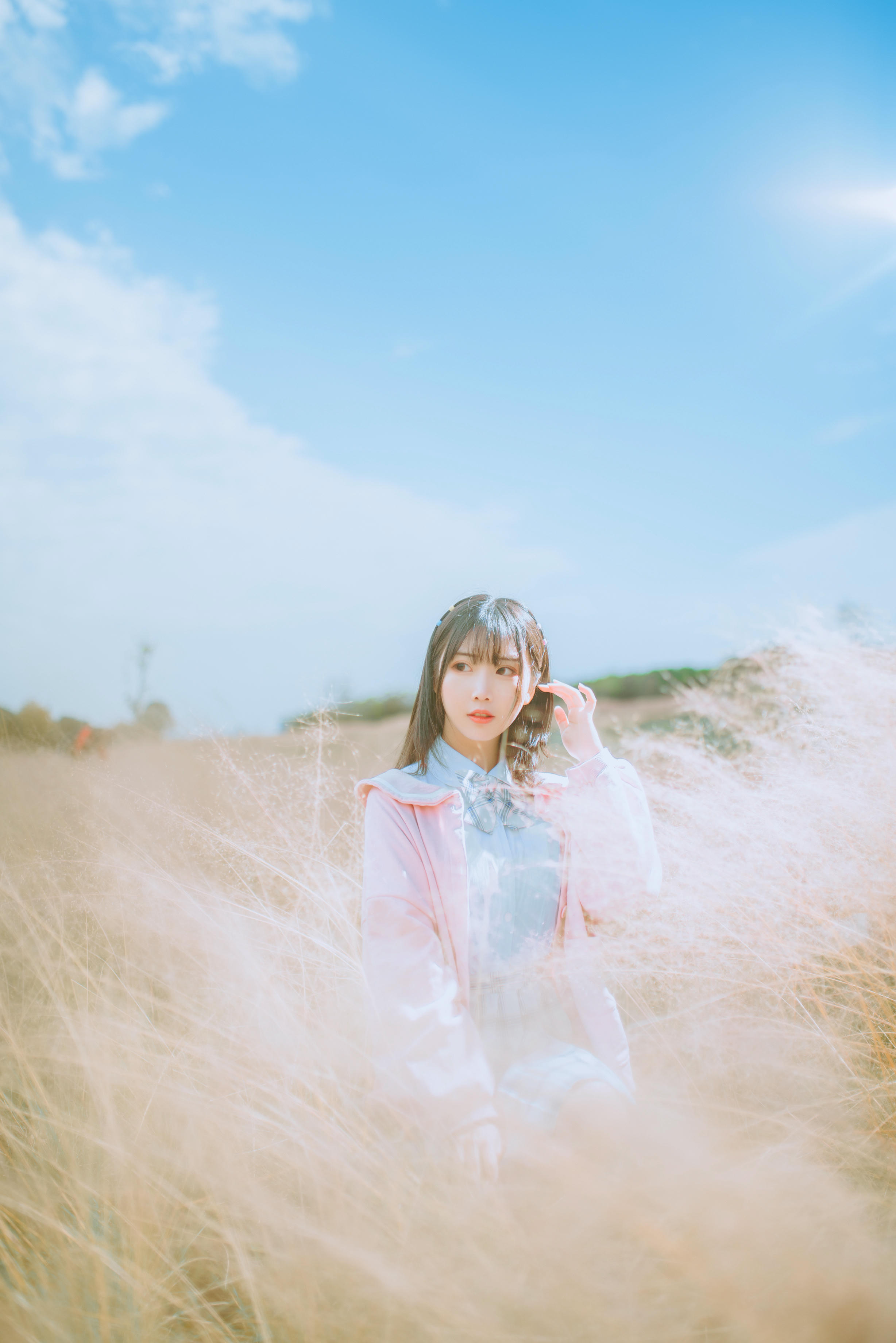 Coser面饼仙儿 NO.068 粉黛草JK [19P-385MB]_第1集