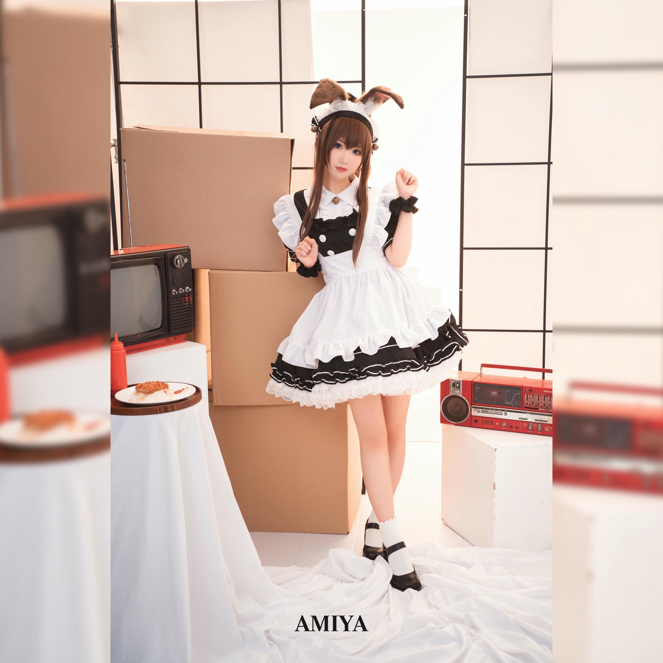 Coser面饼仙儿 NO.078 阿米驴女仆 [23P-209MB]_第1集