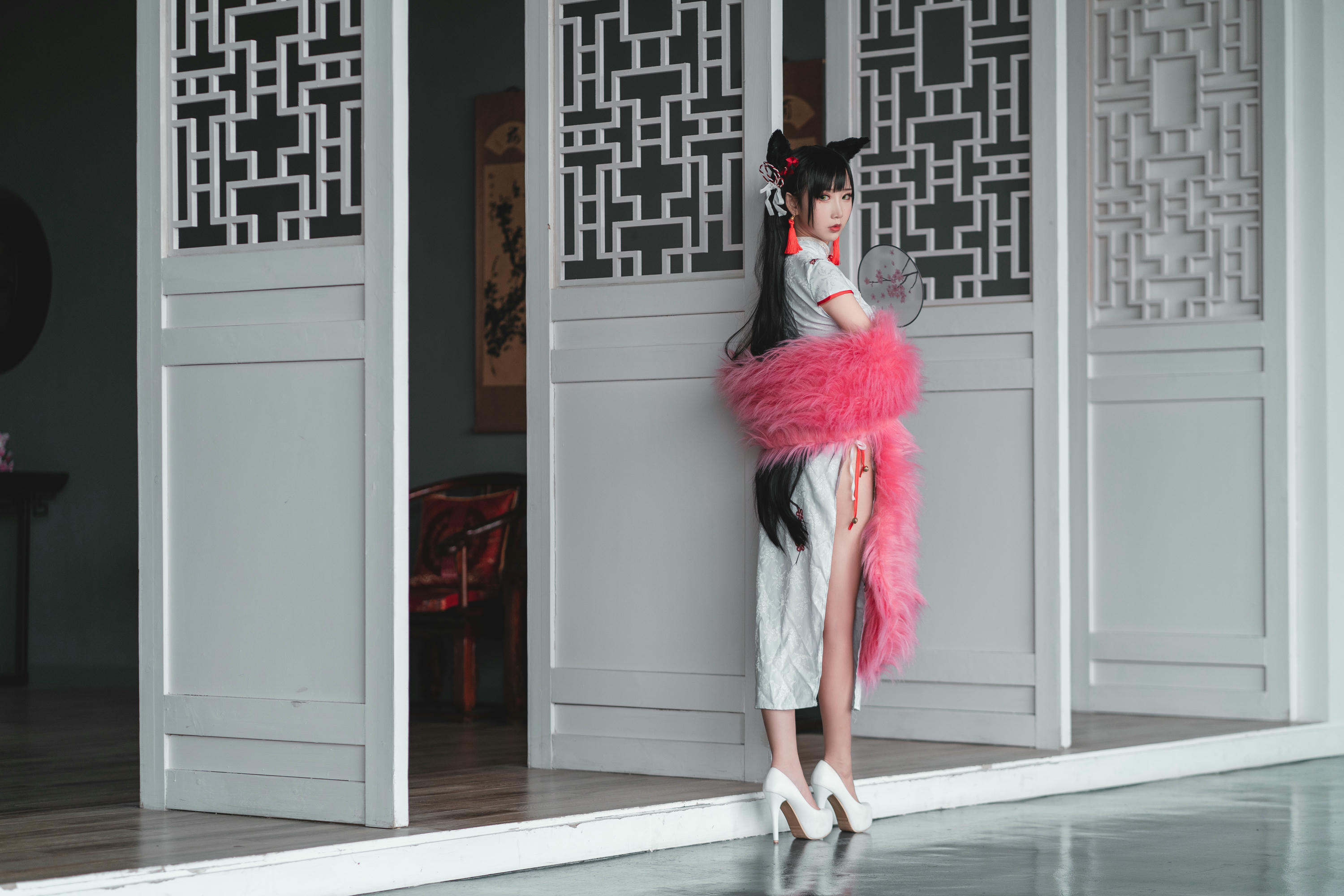 Coser面饼仙儿 NO.081 旗袍爱宕 [25P-285MB]_第1集