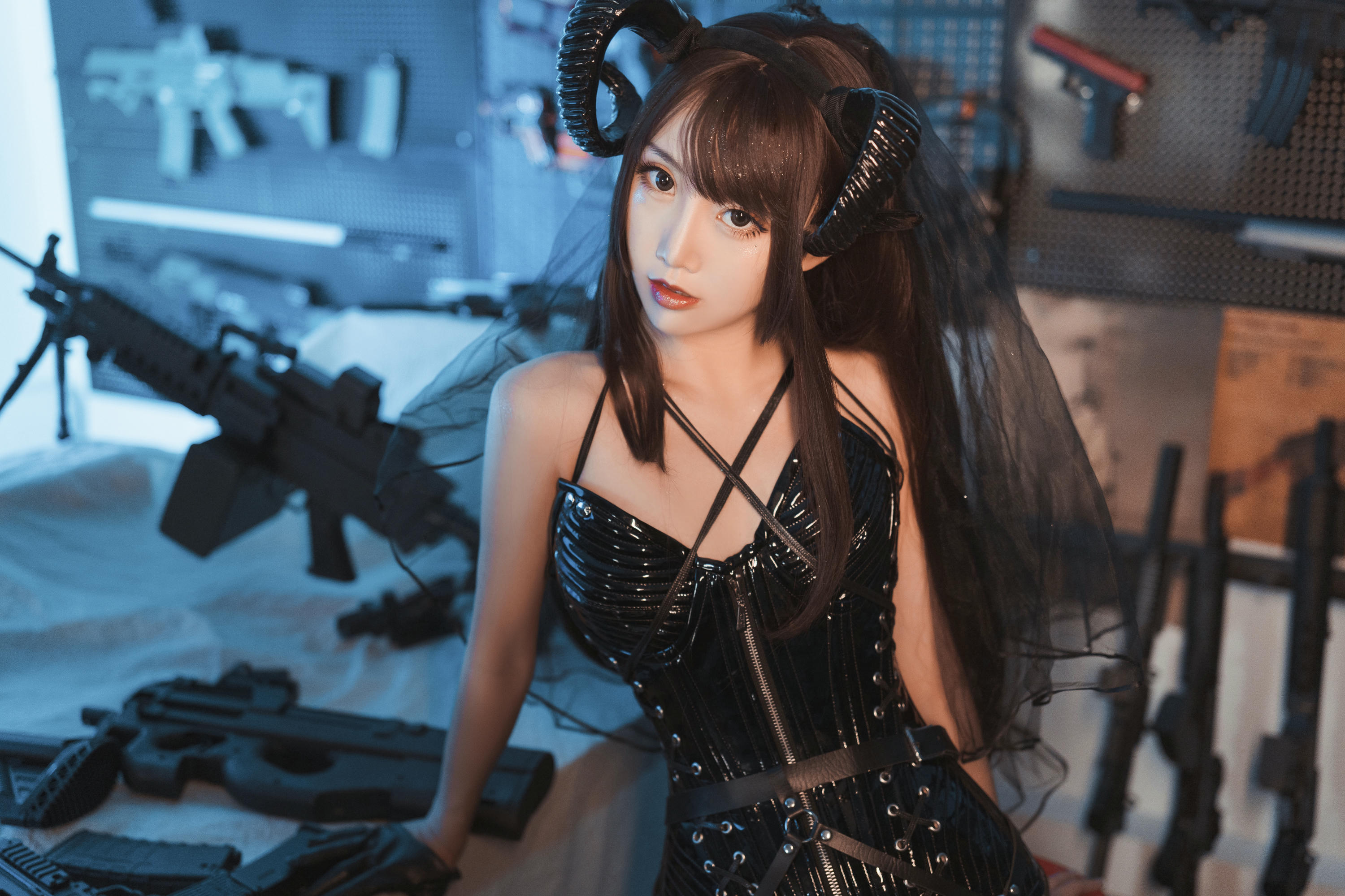 Coser面饼仙儿 NO.097 束腰魅魔 [28P-406MB]_第1集