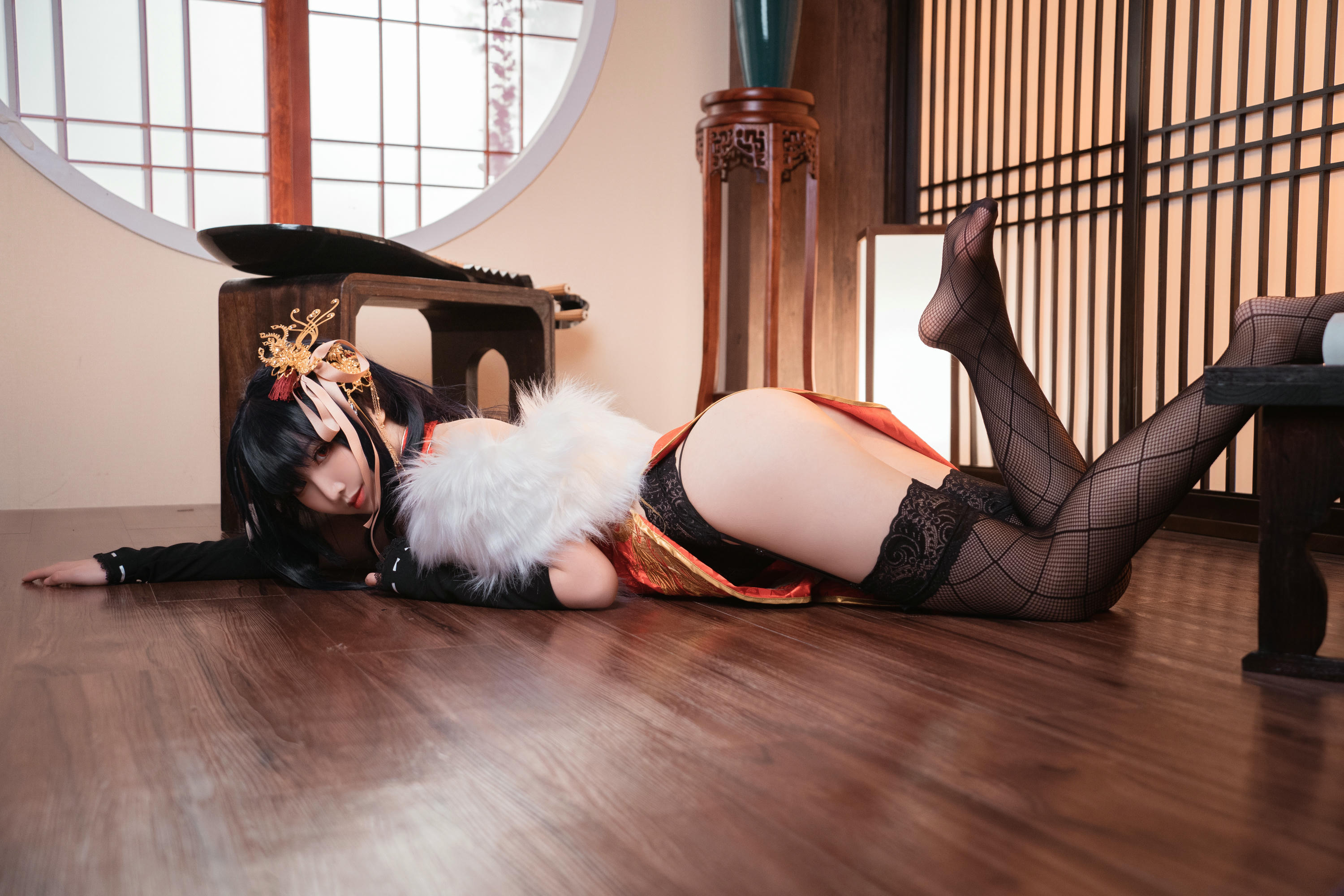 Coser面饼仙儿 NO.098 大凤旗袍 [30P-383MB]_第2集