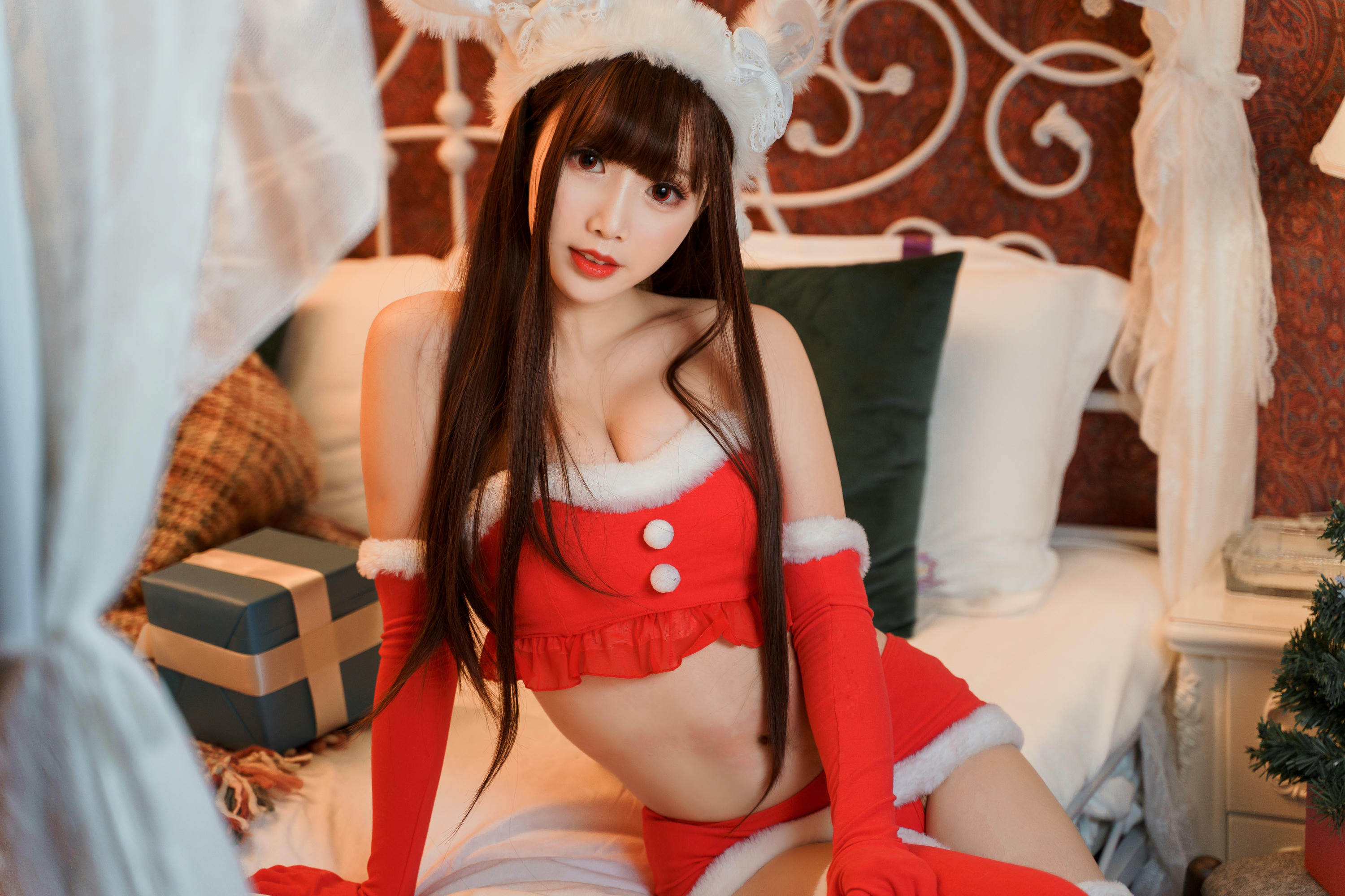 Coser面饼仙儿 NO.101 圣诞短裙 [40P-670MB]_第2集