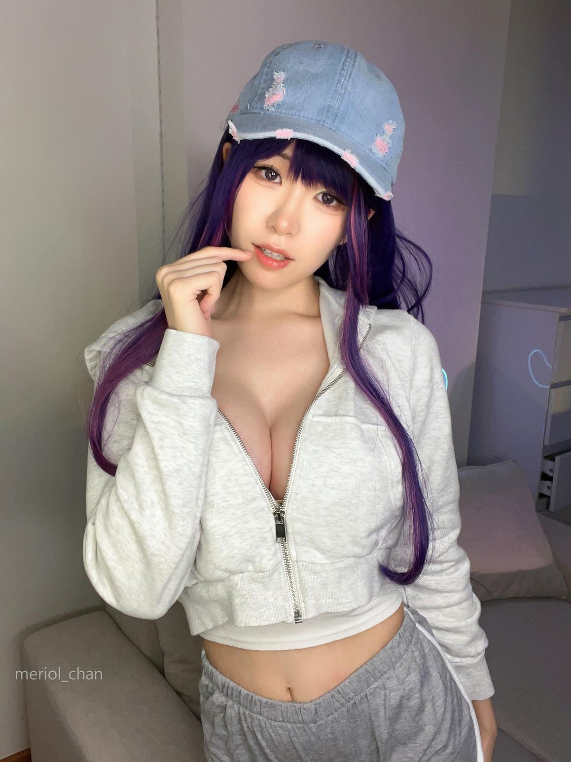 新加波网红美女-Meriol Chan NO.009 Oshi NO Ko Ai HoshiNO [57P+4V-557MB]-Hoshino Ai Normal Ver_第1集