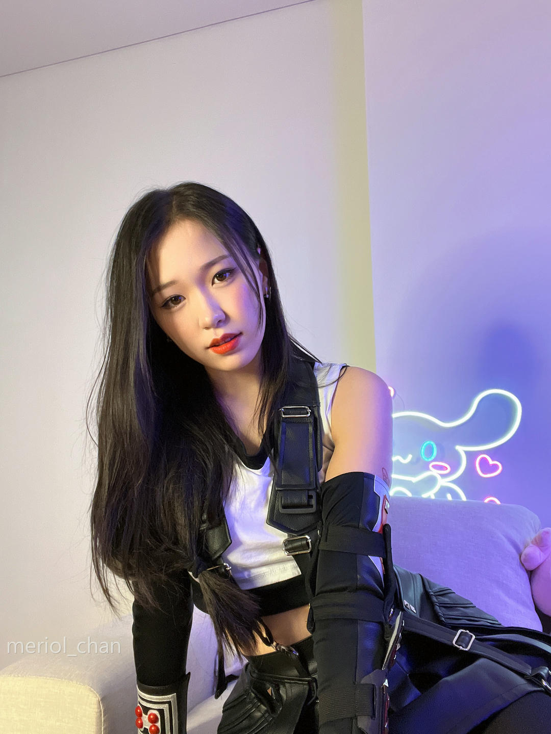 新加波网红美女-Meriol Chan NO.012 Tifa Cosplay NOrmal [79P+6V-860MB]-Tifa Cosplay Normal Ver_第1集