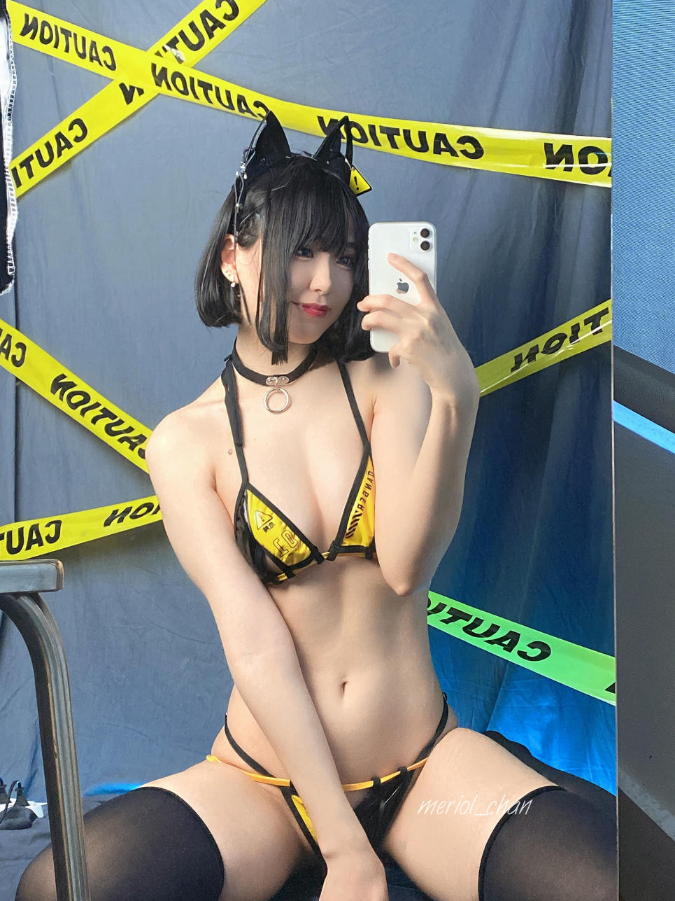 新加波网红美女-Meriol Chan NO.014 black cat[58P 220MB]_第1集