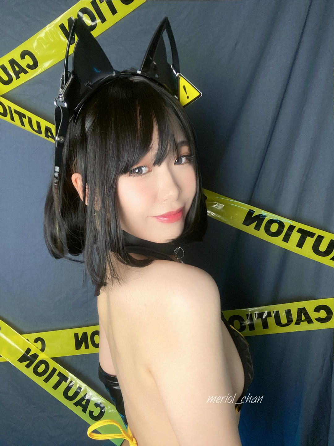 新加波网红美女-Meriol Chan NO.014 black cat[58P 220MB]_第3集