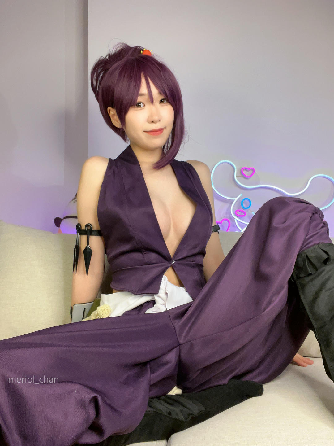 新加波网红美女-Meriol Chan NO.005 Hell’s Paradise Jigokuraku Yuzuriha [54P+3V-400MB]-Yuzuriha Normal Ver_第1集