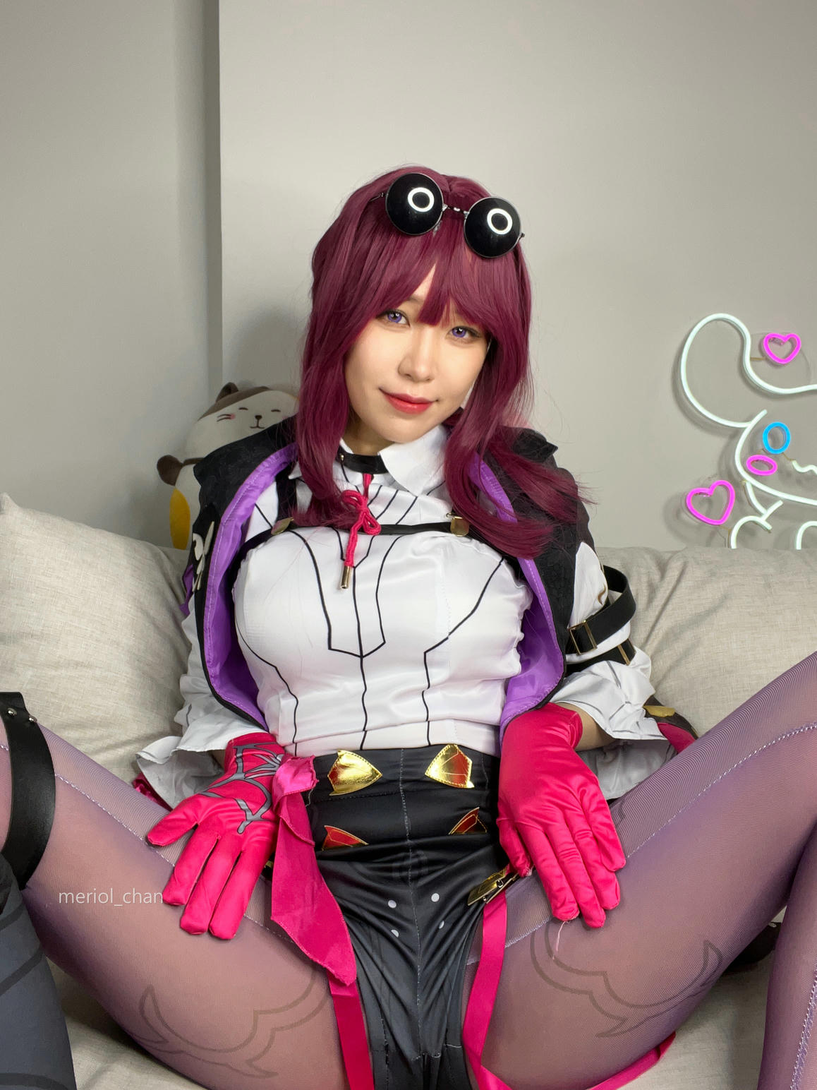 新加波网红美女-Meriol Chan NO.006 Honkai Star Rail Kafka [34P+5V-814MB]-Kafka Normal Ver_第1集