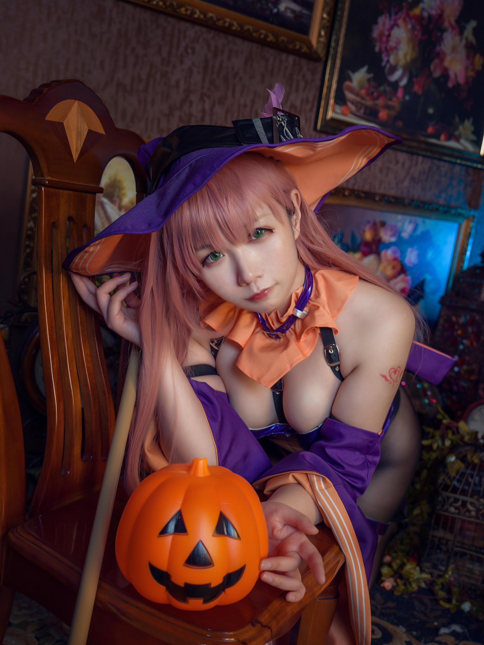 麻花酱 NO.040 Memphis Halloween (Azur Lane) [40P 425MB]_第2集