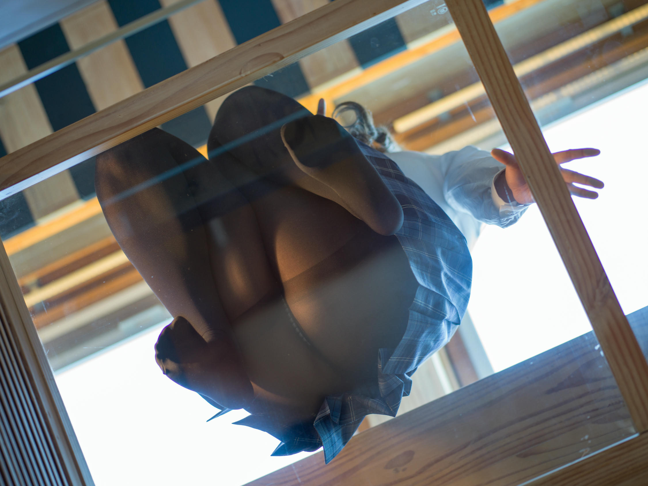 麻花酱 NO.041 保守老师+珍珠jk [80P2V-807MB]_第4集