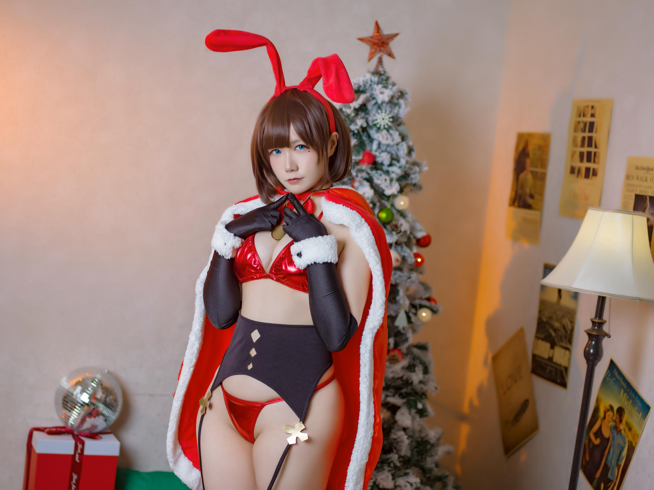 麻花酱 NO.005 圣诞兔子大图[22P-349MB]_第1集