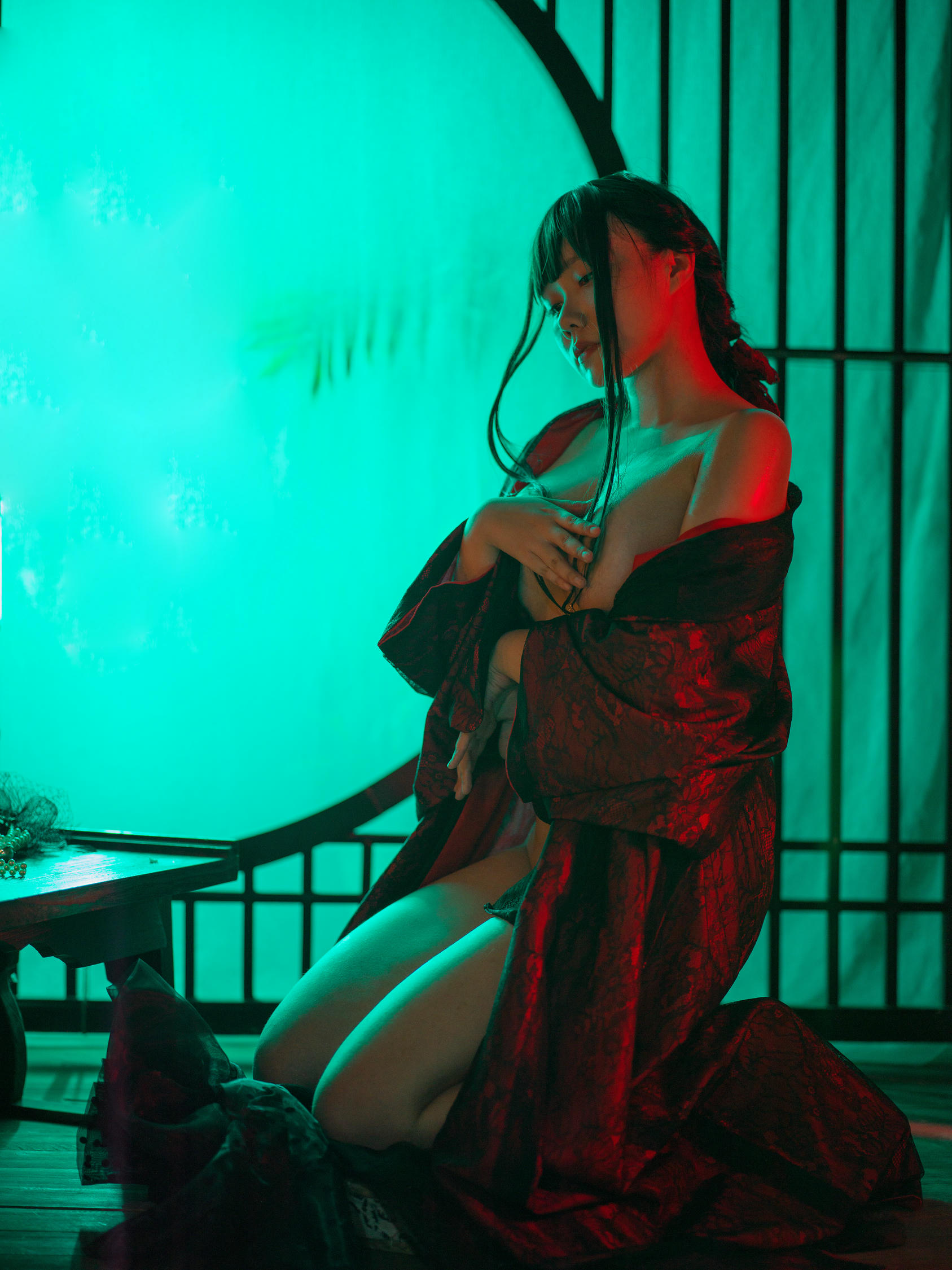 麻花酱 NO.053 047兽和服3套 [89P1V 797MB]_第1集