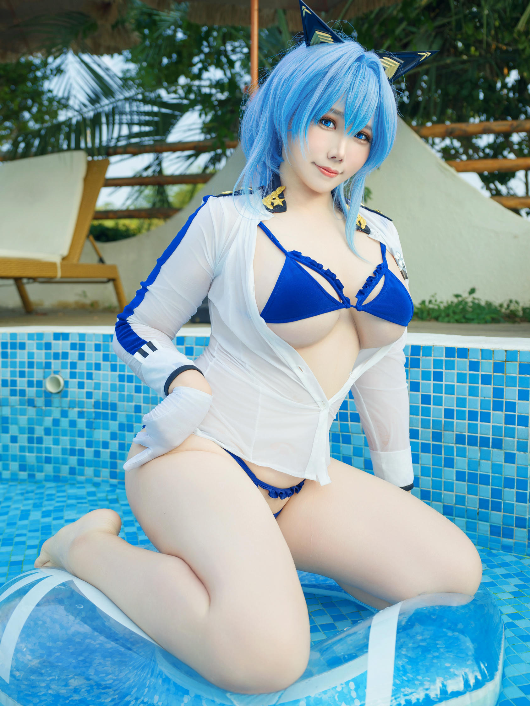 麻花酱 NO.067 海伦泳装[21P1V-276MB]_第1集