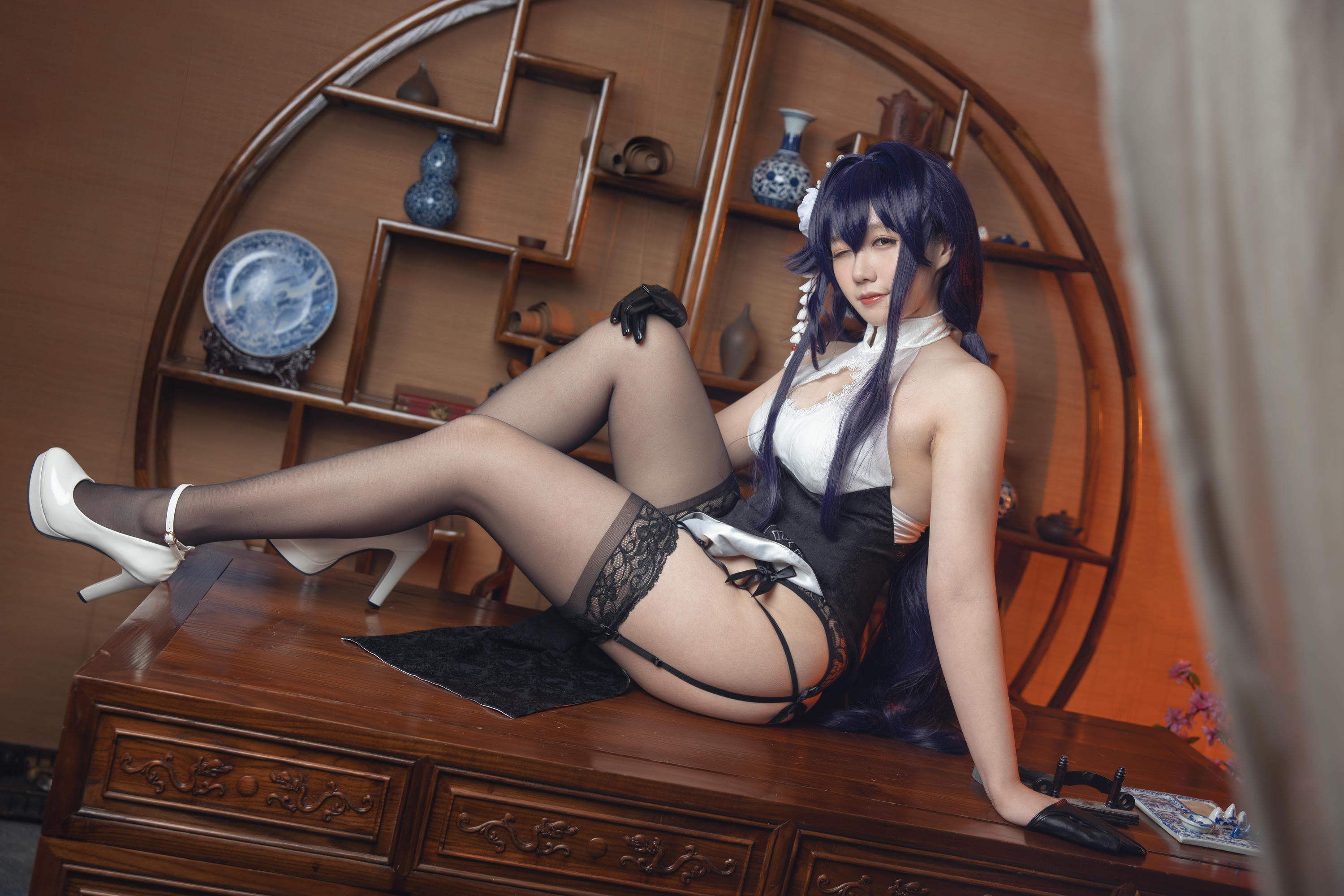 麻花酱 NO.007 吾妻旗袍 [30P-656MB]_第1集