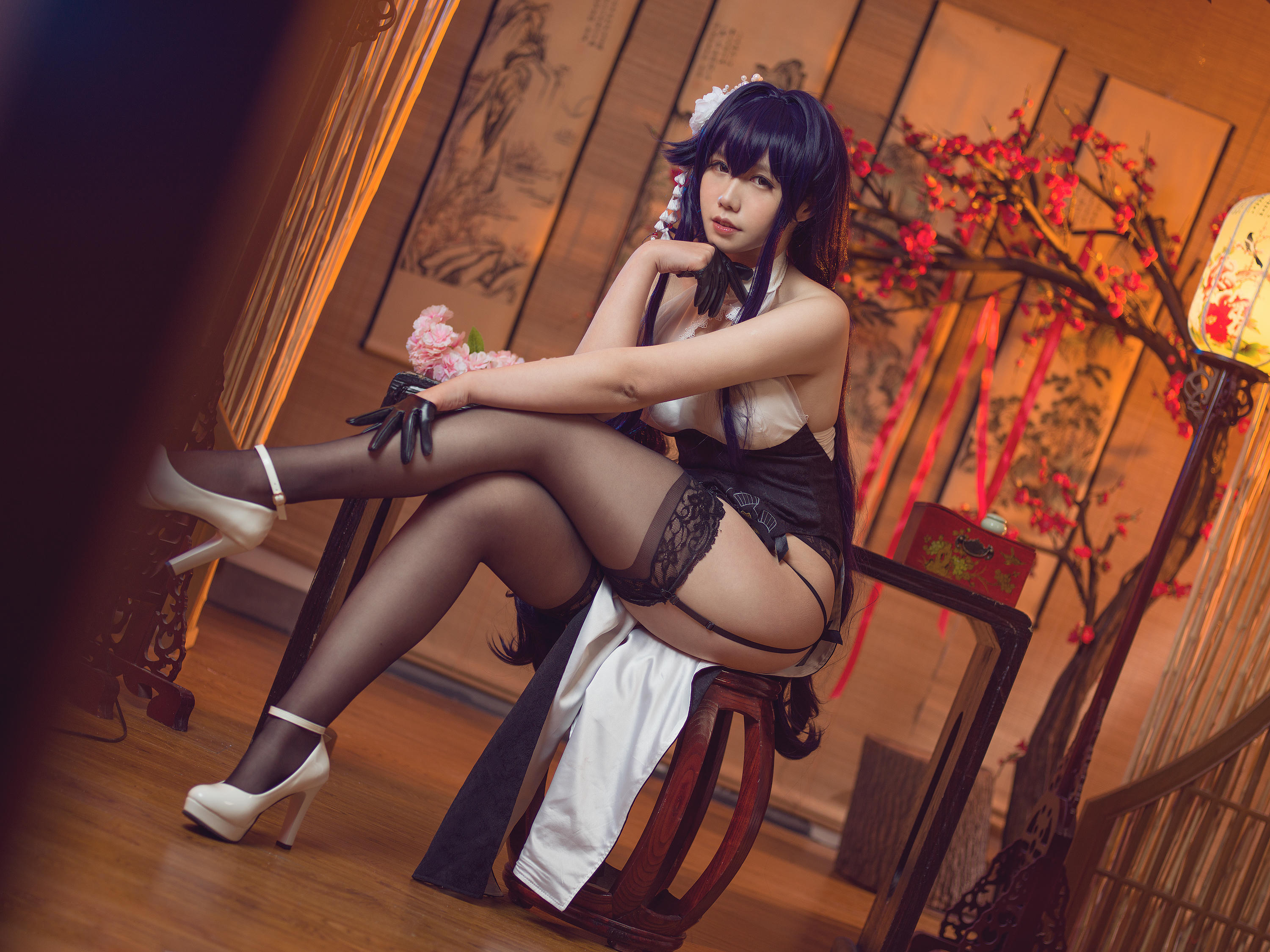 麻花酱 NO.007 吾妻旗袍 [30P-656MB]_第1集