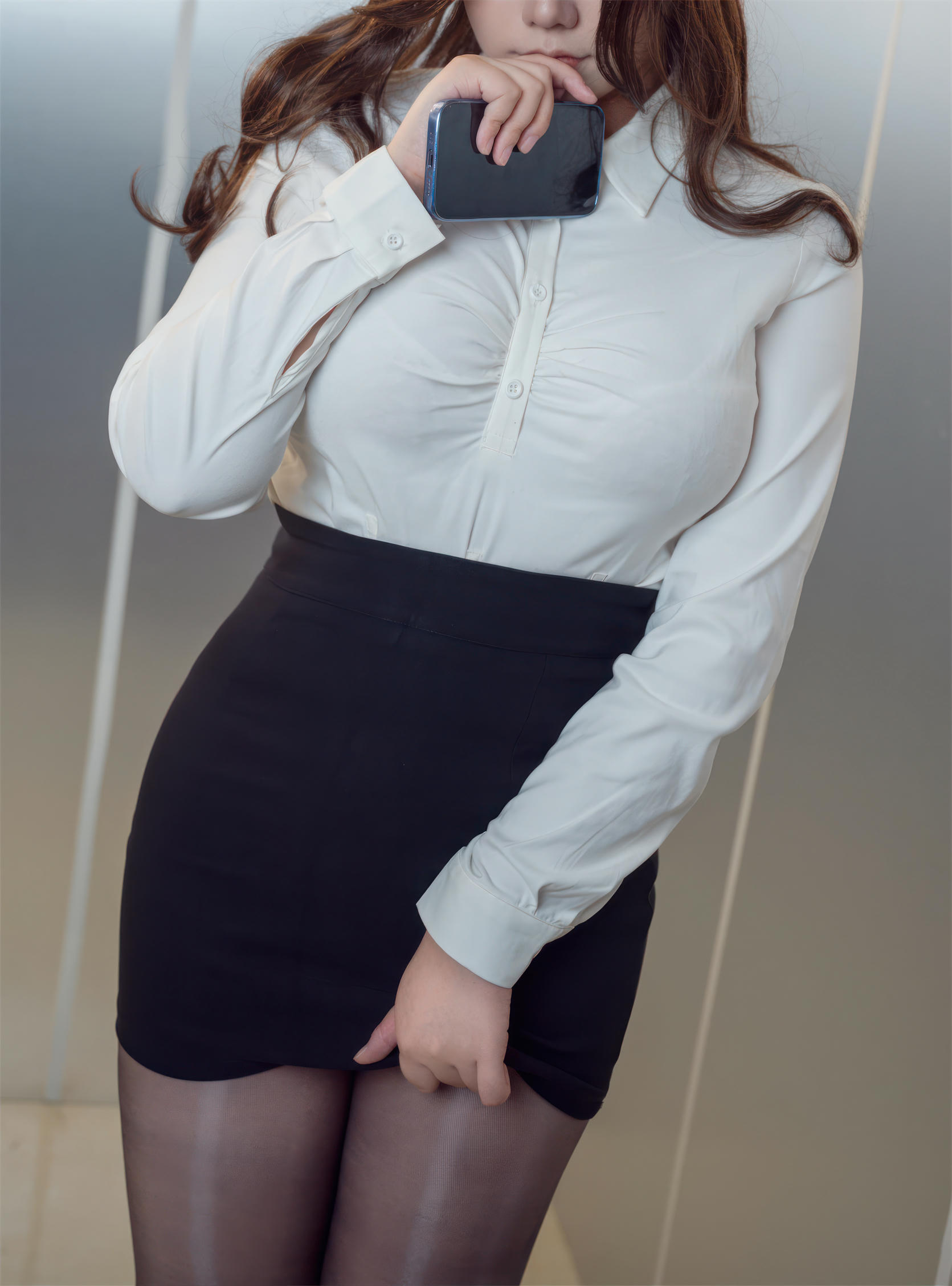 麻花酱 NO.072 OL白衬衫姐姐 [40P1V-213MB]_第2集