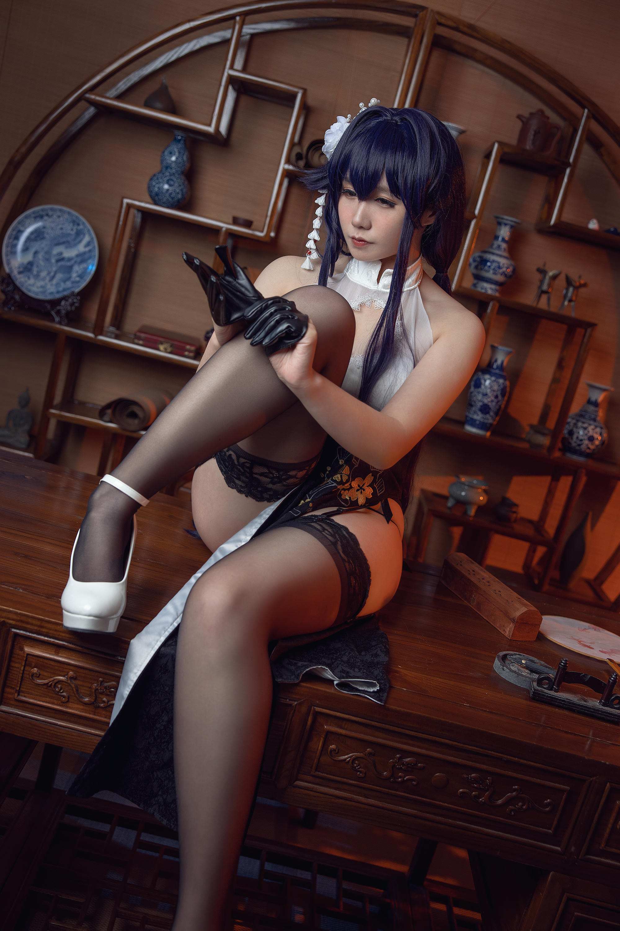 麻花酱 NO.007 吾妻旗袍 [30P-656MB]-吾妻补充_第1集