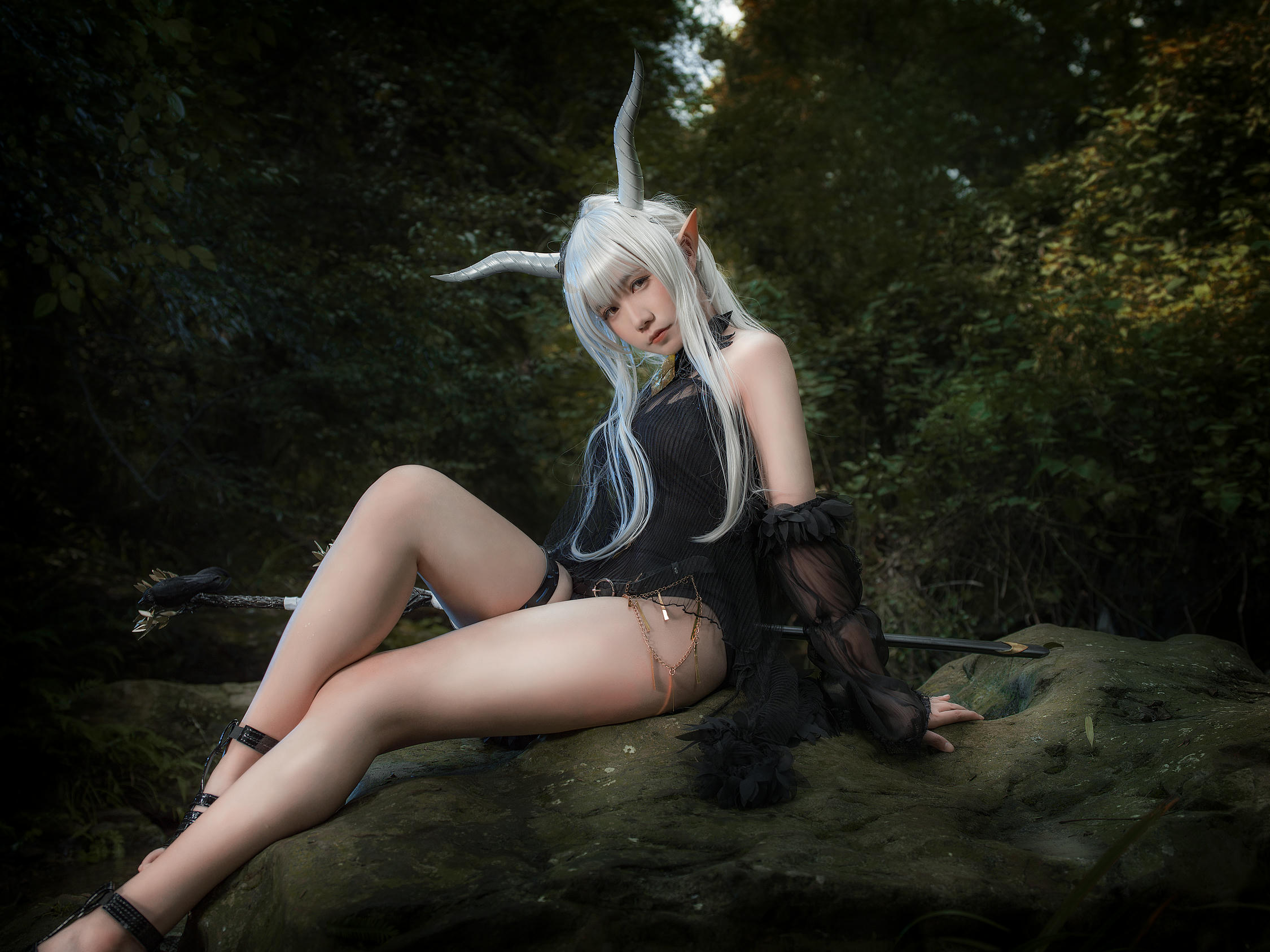 麻花酱 NO.094 明日方舟 闪灵泳装[20P 254.9M]_第1集