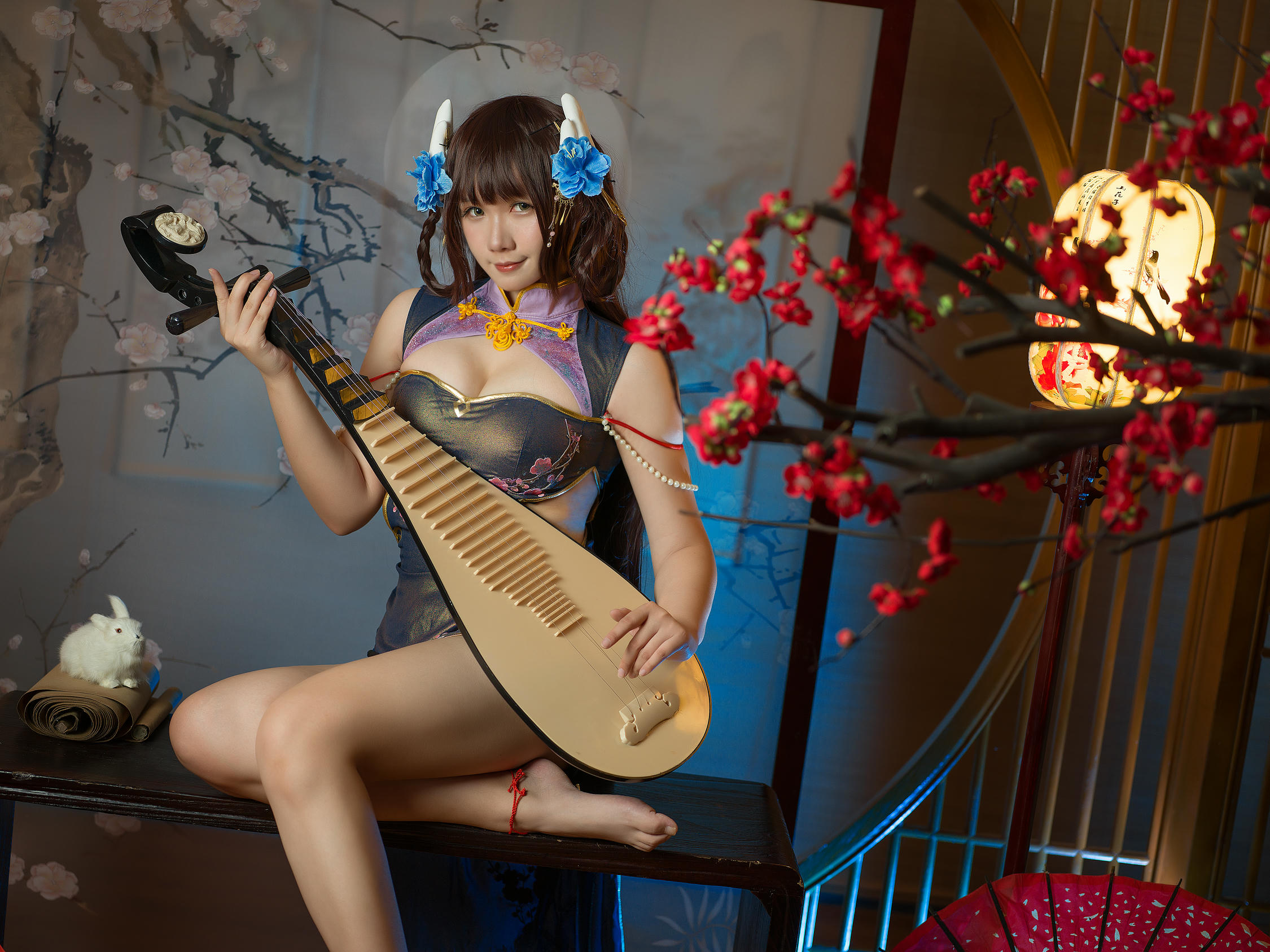 麻花酱 NO.095 比睿旗袍+泳装 [61P-446MB]-旗袍 [31P]_第1集