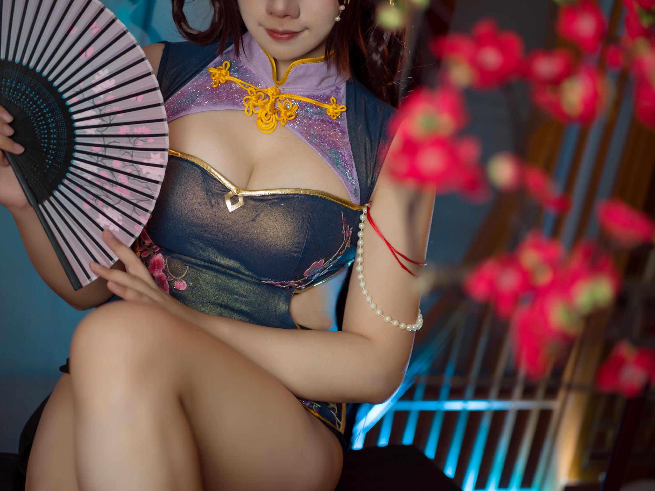 麻花酱 NO.095 比睿旗袍+泳装 [61P-446MB]-旗袍 [31P]_第1集