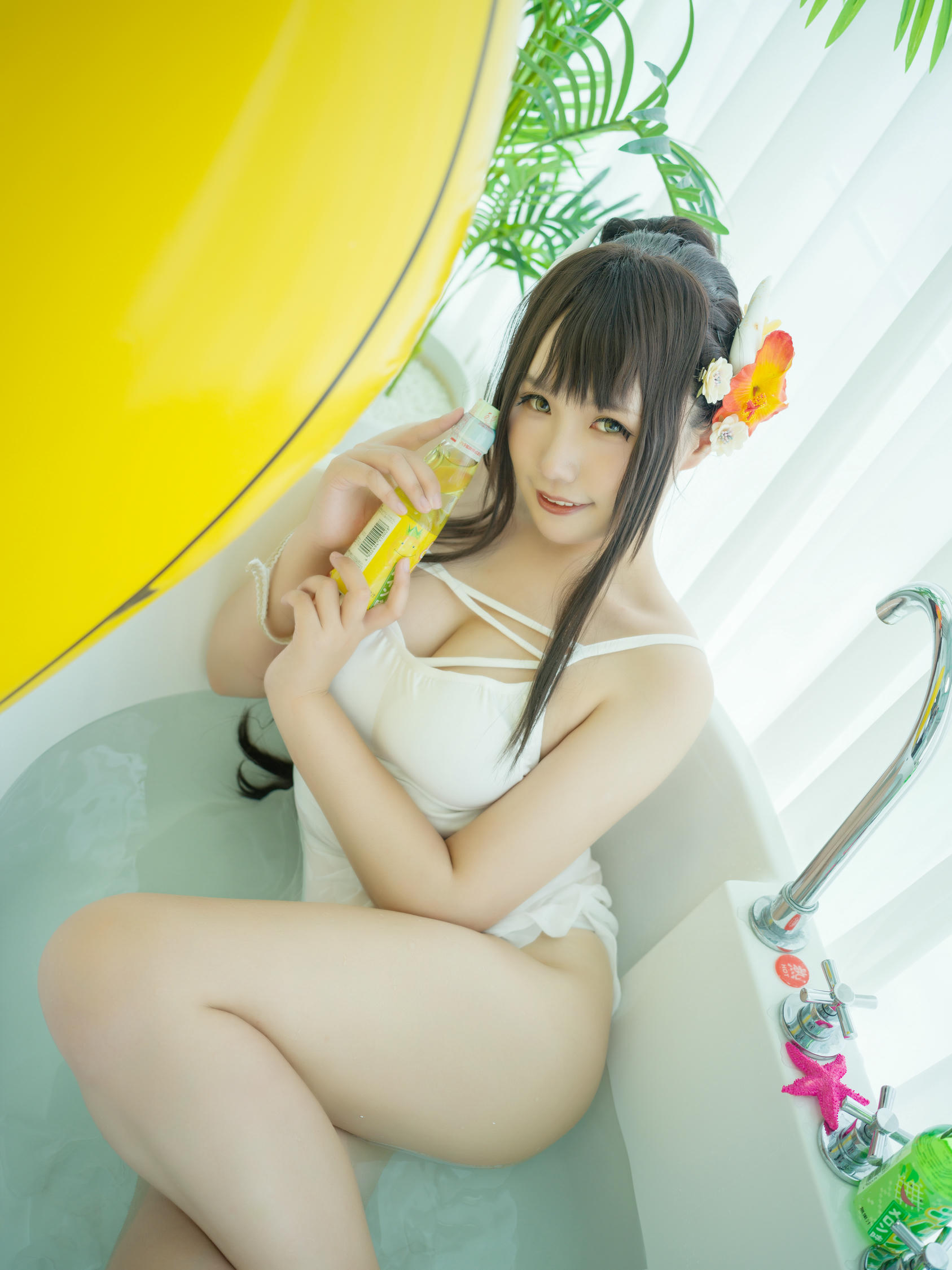 麻花酱 NO.095 比睿旗袍+泳装 [61P-446MB]-泳装 [30P]_第1集