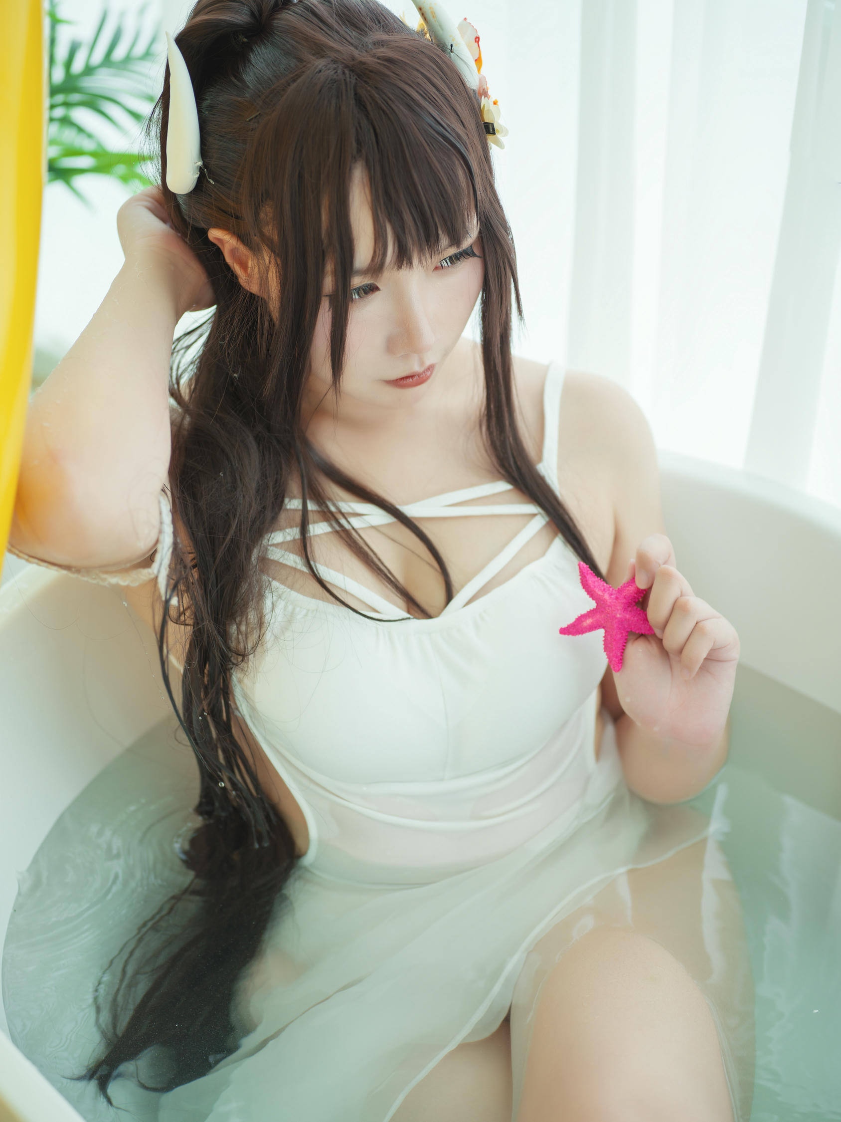 麻花酱 NO.095 比睿旗袍+泳装 [61P-446MB]-泳装 [30P]_第1集