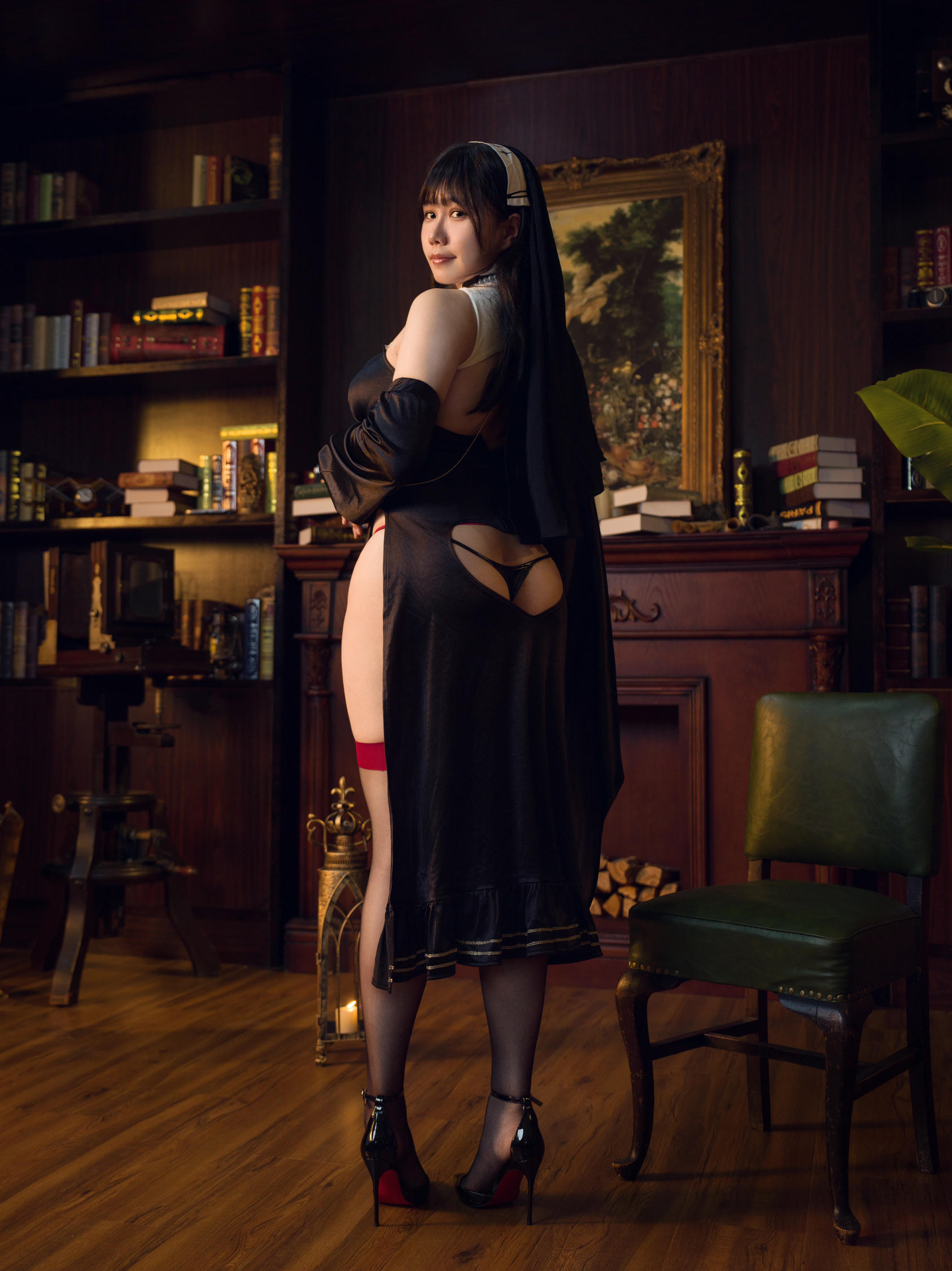 麻花酱 NO.084 修女 [129P4V-2.00GB]_第4集