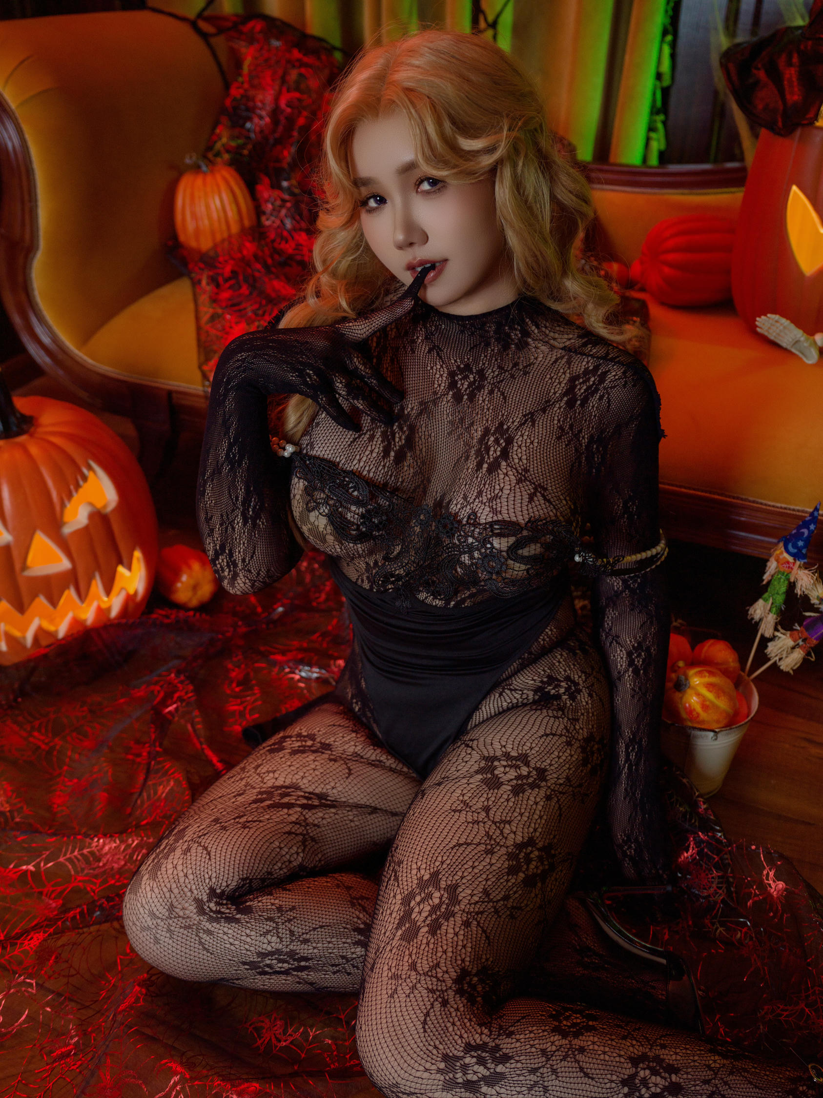 麻花酱 NO.085 万圣节魔女 [117P6V 2.33GB]-MH-A067-万圣节魔女-4500x_第2集