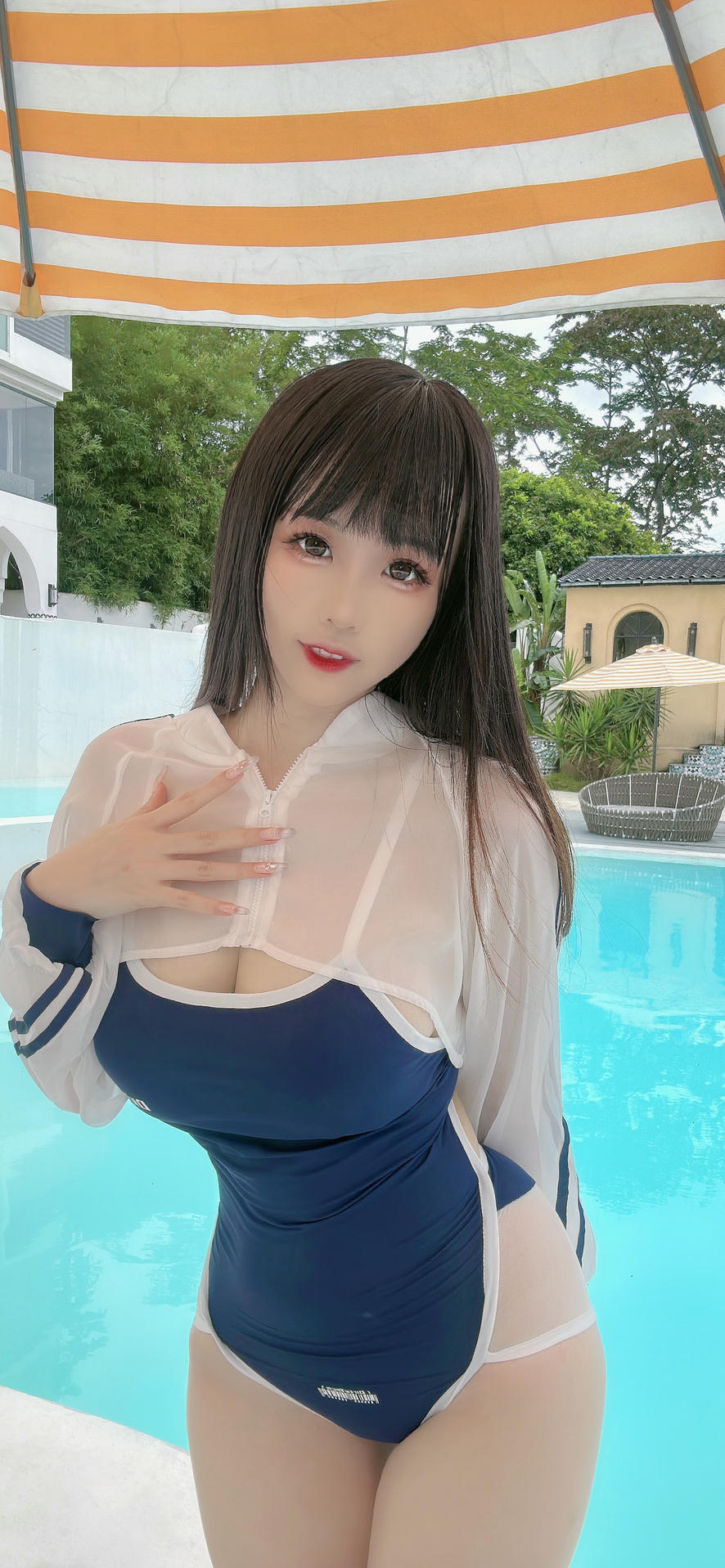 miko酱ww NO.068 23年06月订阅[211P-370.4M]-蓝色死库水 [11P]_第1集