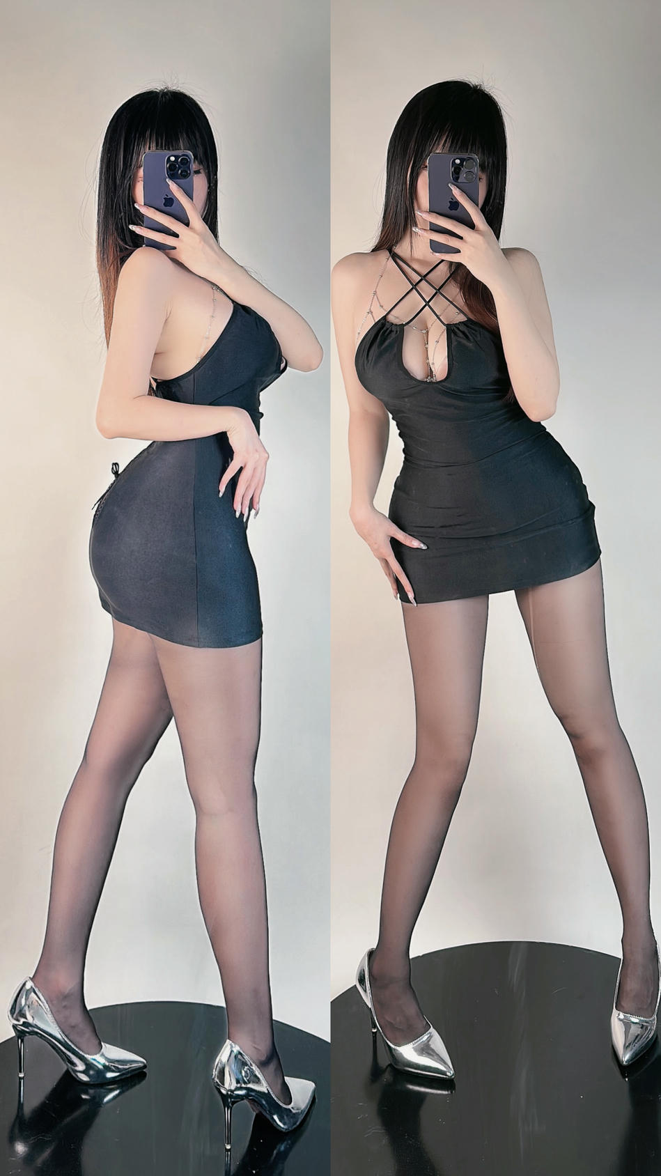 miko酱ww NO.068 23年06月订阅[211P-370.4M]-黑丝身体链 [17P]_第1集