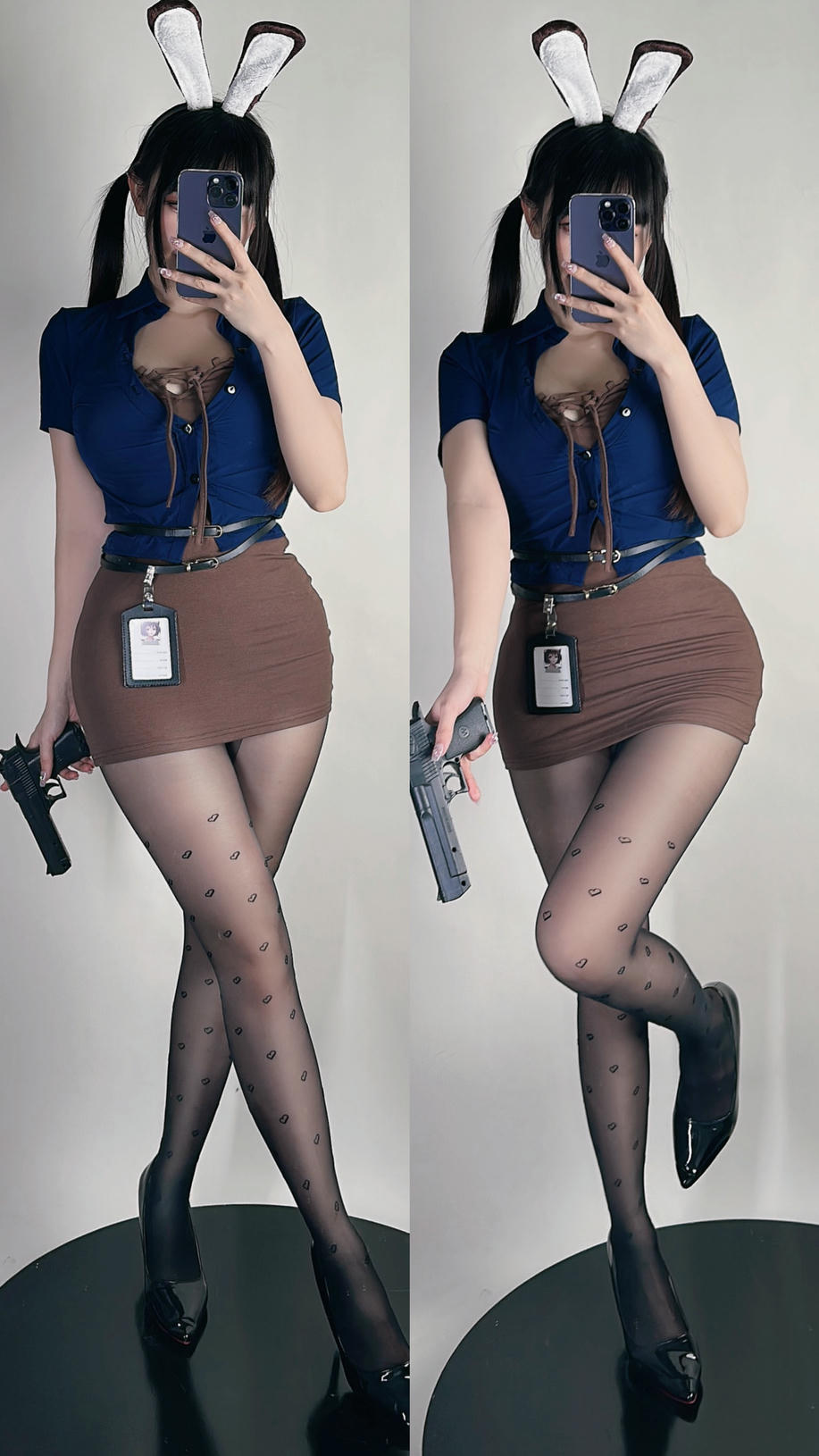 miko酱ww NO.069 23年07月订阅[188P-375.9M]-兔兔女警 [12P-92.8MB]_第1集