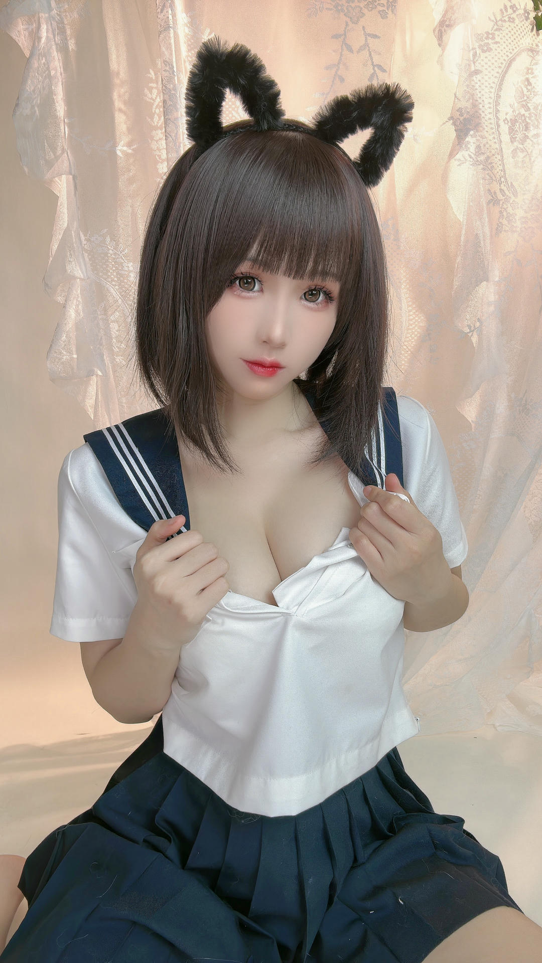 miko酱ww NO.069 23年07月订阅[188P-375.9M]-猫耳JK [17P-244MB]_第1集