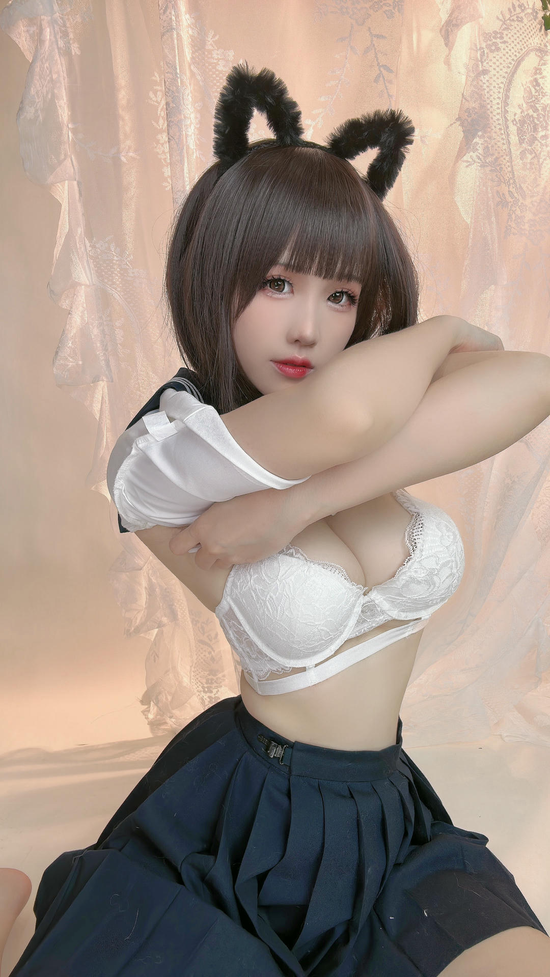 miko酱ww NO.069 23年07月订阅[188P-375.9M]-猫耳JK [17P-244MB]_第1集