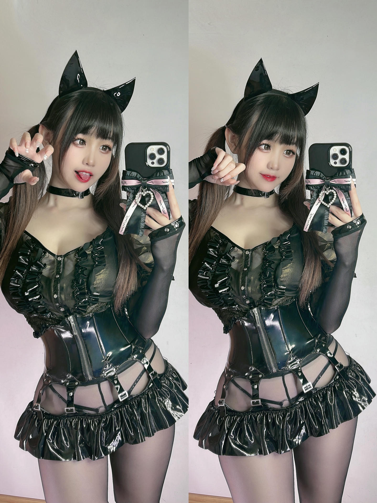 miko酱ww NO.069 23年07月订阅[188P-375.9M]-皮衣猫猫 [9P-149MB]_第1集