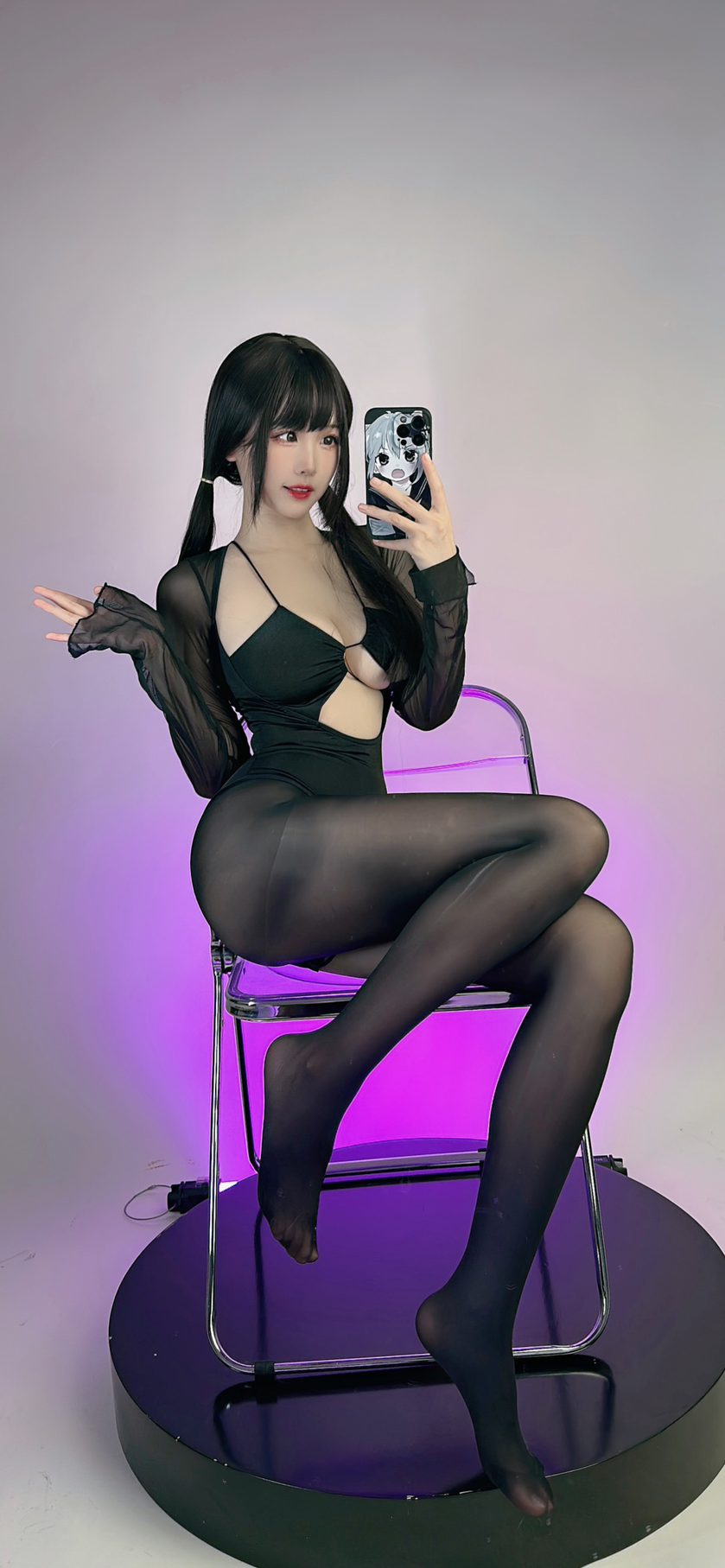 miko酱ww NO.072 2023年09月订阅 [150P-1.42GB]-黑丝泳衣 [17P-138MB]_第1集